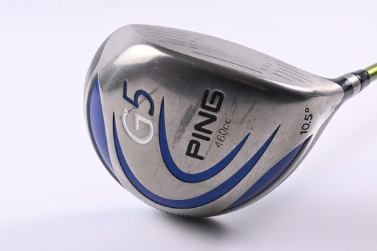 Ping G5 Driver / 10.5 Degree / Stiff Flex Aldila NV 65 Shaft