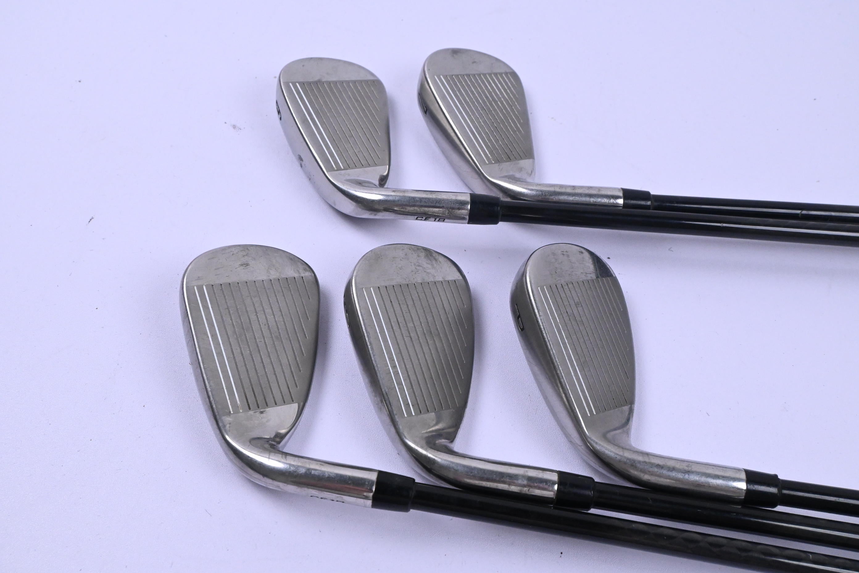 Callaway Rogue X Irons / 6-PW / Stiff Flex C6 Series 60 Shafts