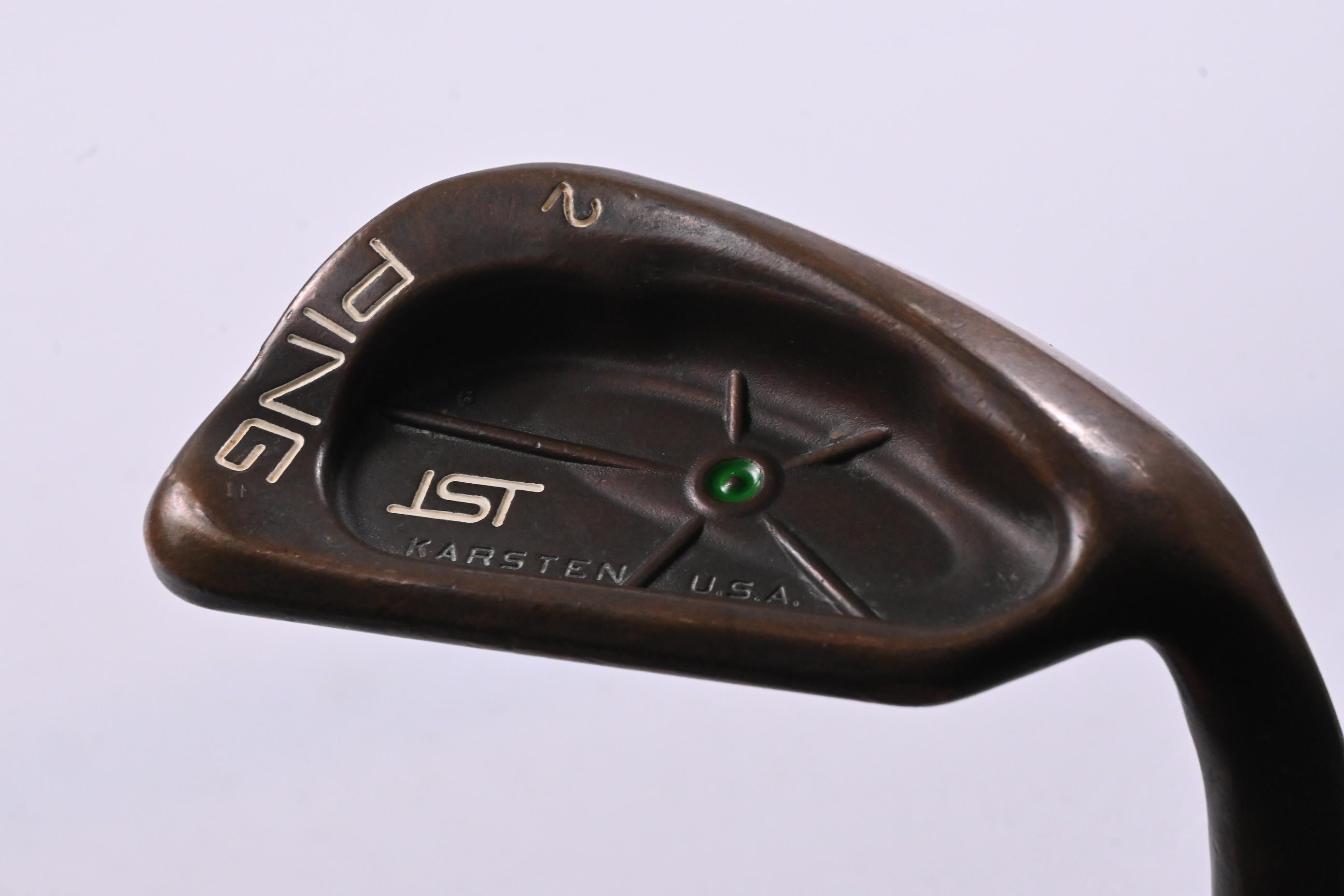 Ping ISI BeCu Sand Wedge / 55 Degree / Green Dot / Stiff Flex Ping JZ Shaft