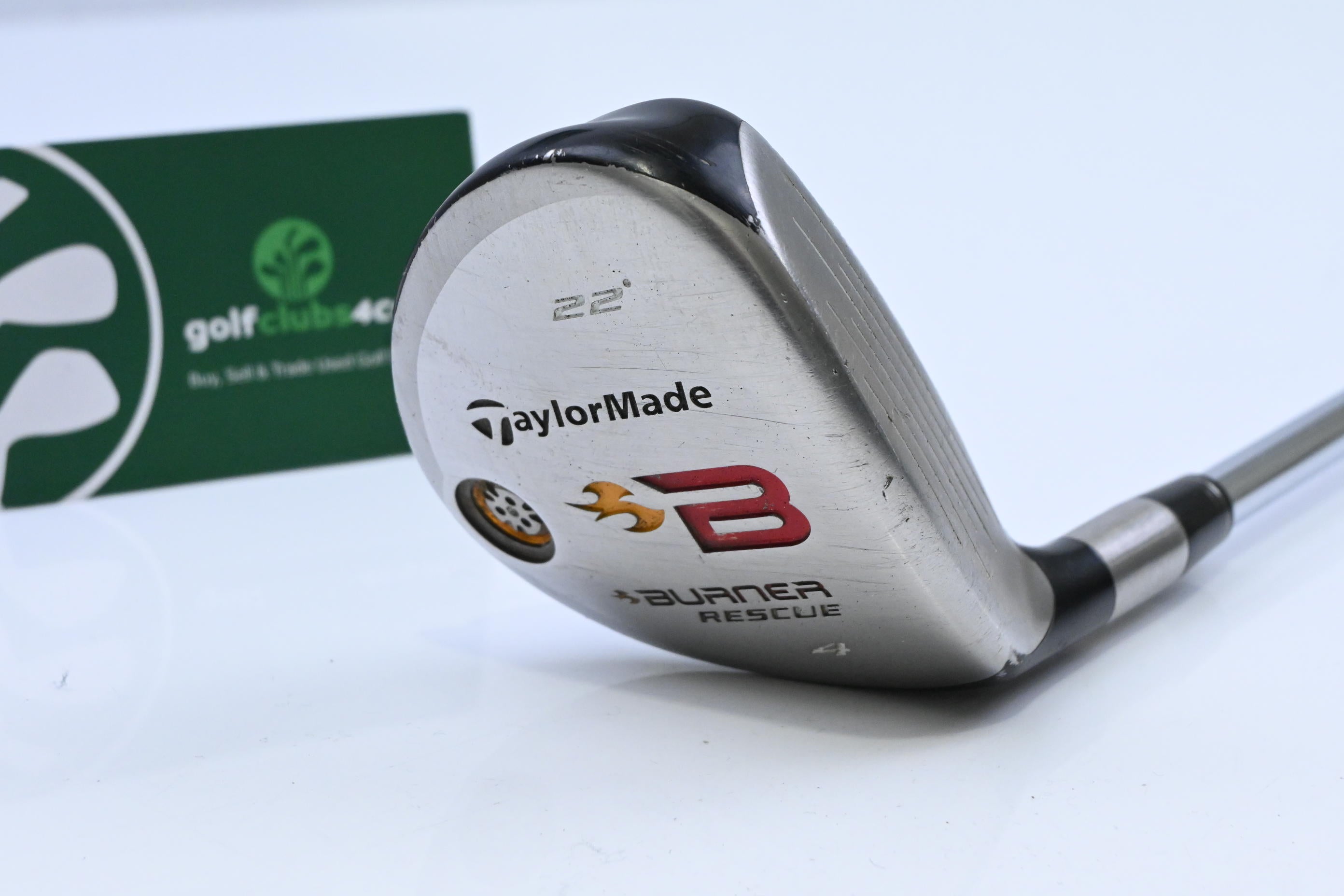 Taylormade Burner 2008 #4 Hybrid / 22 Degree / Regular Flex Taylormade 85 Shaft