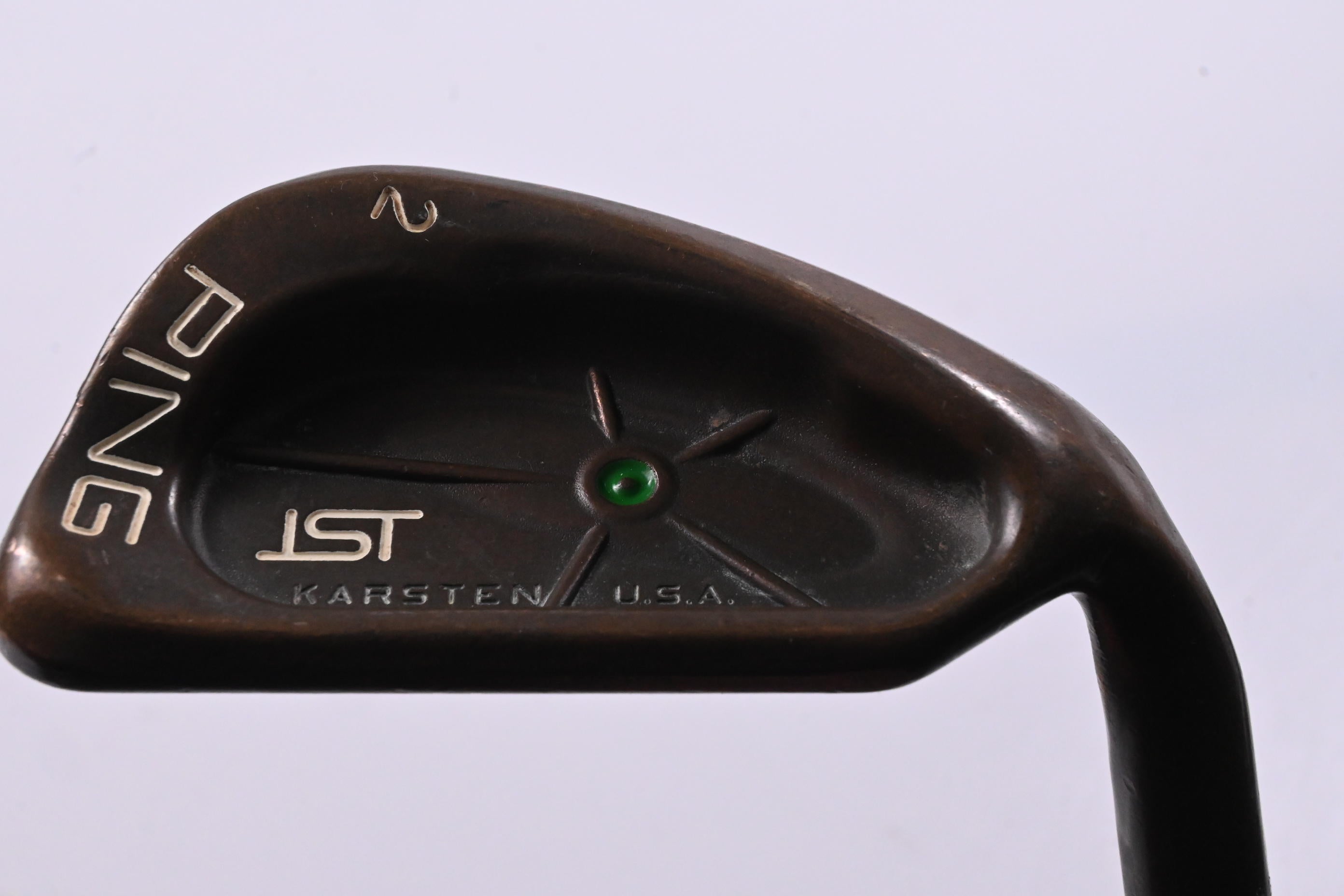Ping ISI BeCu Sand Wedge / 55 Degree / Green Dot / Stiff Flex Ping JZ Shaft