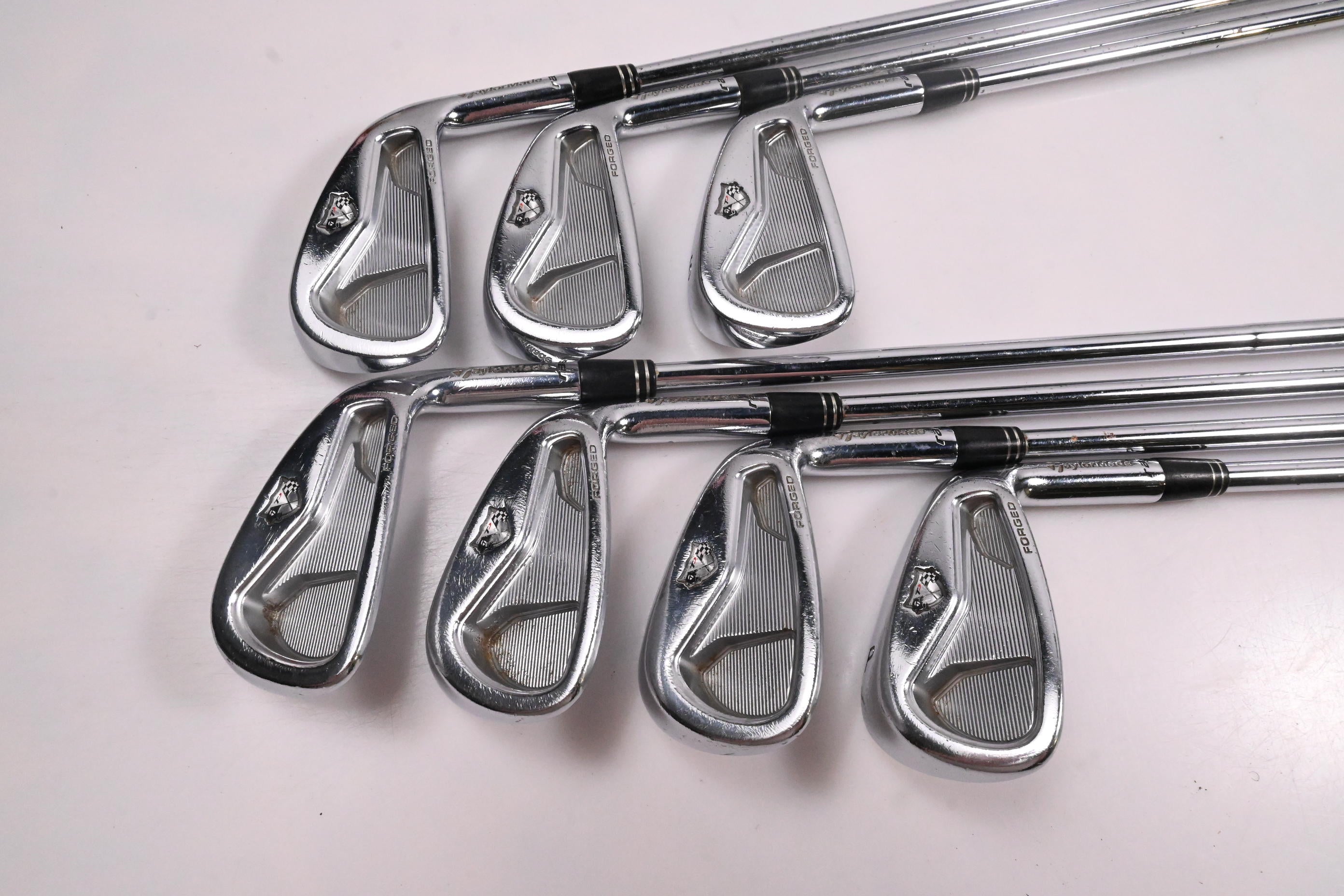 Taylormade RAC TP 2005 Irons / 4-PW / Stiff Flex Dynamic Gold Shafts