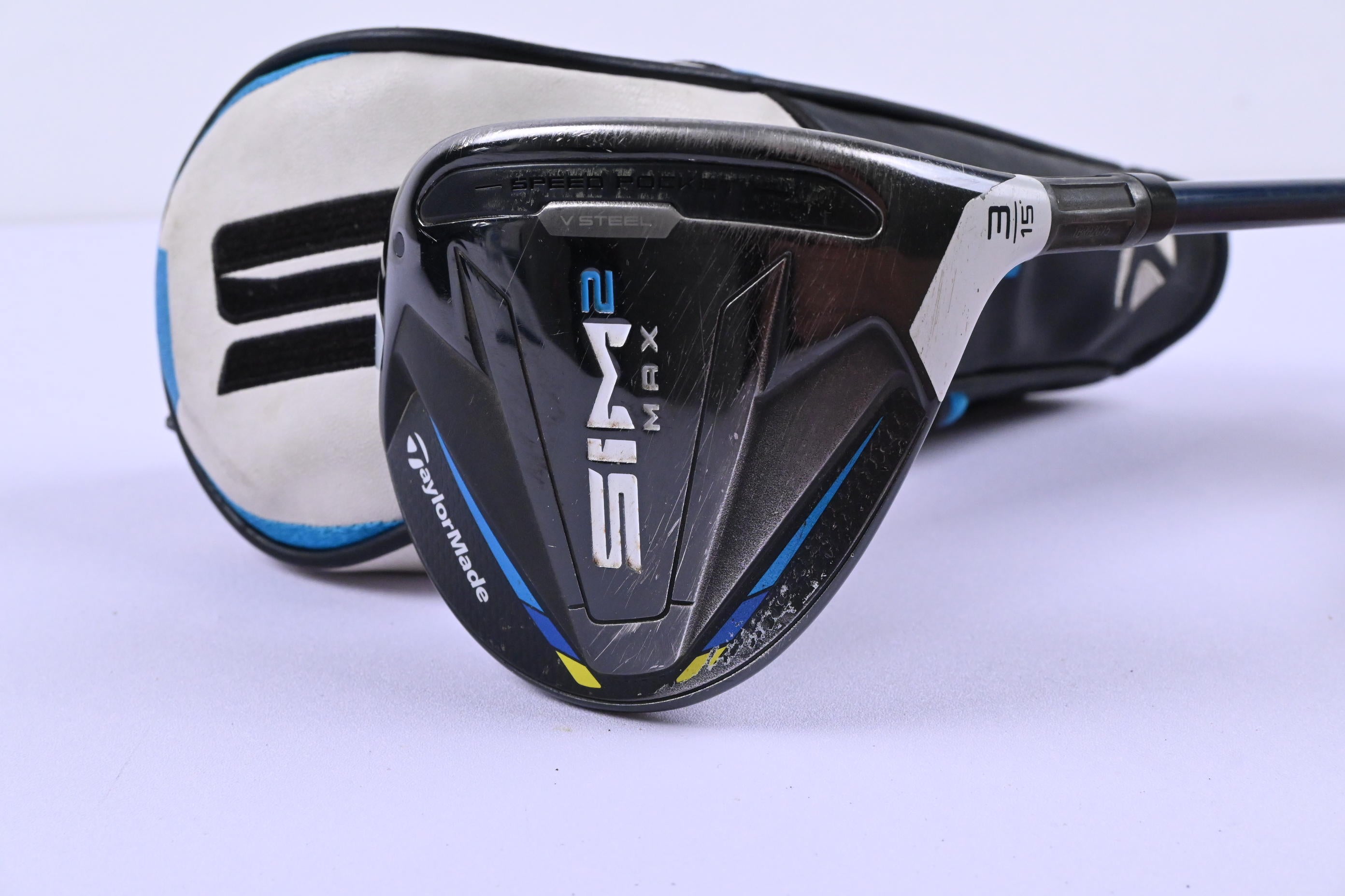 Taylormade SIM2 Max #3 Wood / 15 Degree / Regular Flex Ventus Blue 5 Shaft