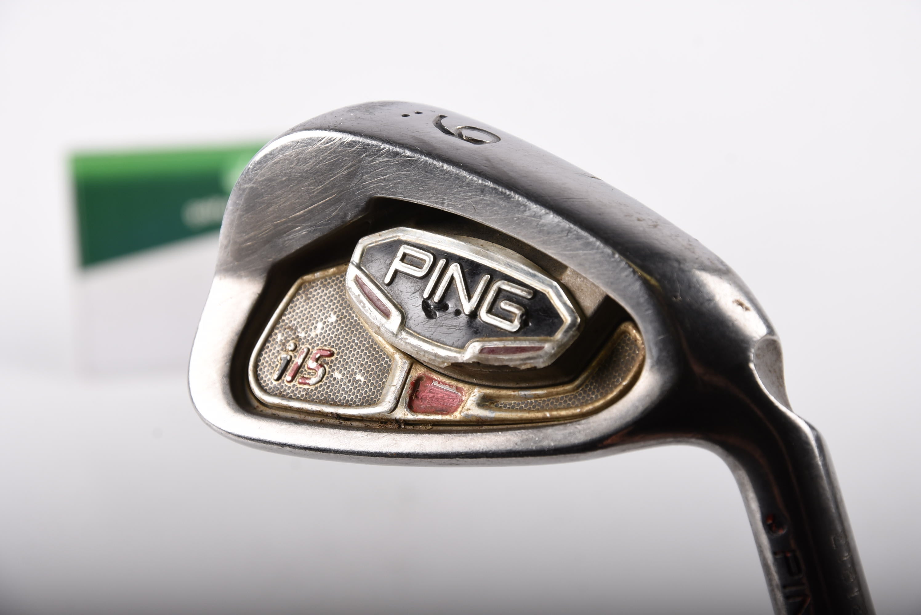Ping i15 #9 Iron / Black Dot / Regular Flex Steel Shaft