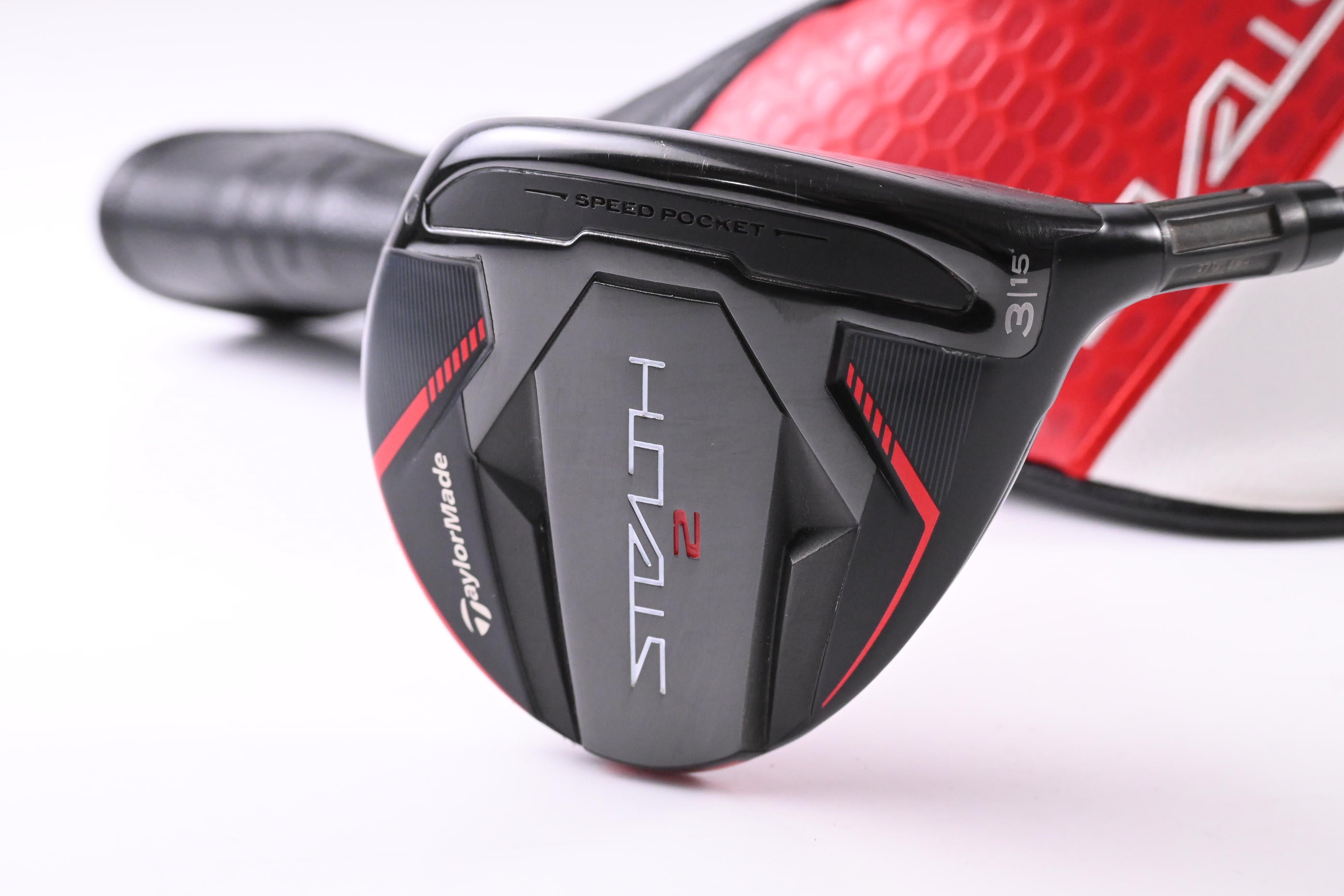 Taylormade Stealth 2 #3 Wood / 15 Degree / Regular Flex Ventus TR Red 5 Shaft