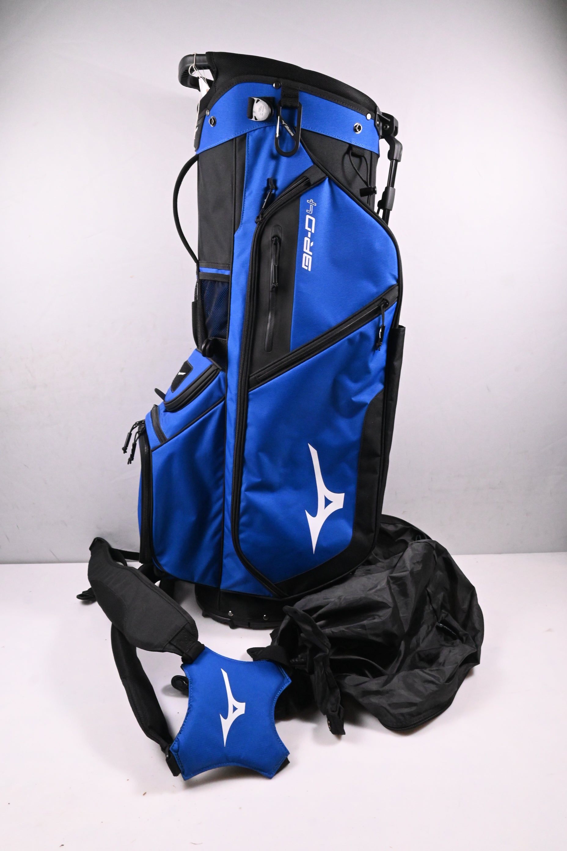 Mizuno BR-D4 Stand Bag / 6-Way Divider / Blue, Black