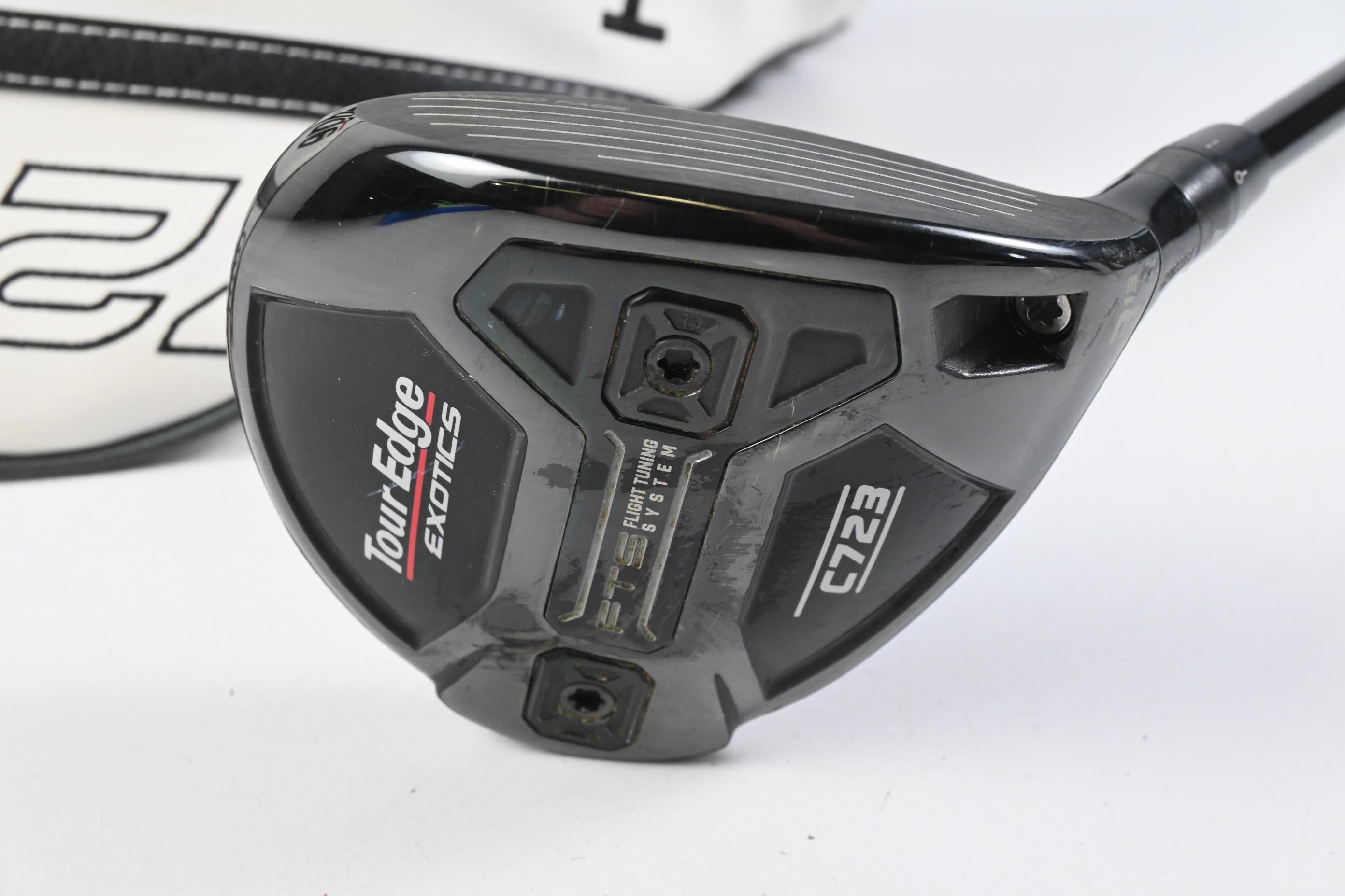 Tour Edge E723 #3 Wood / 13 Degree / Stiff Flex Hzrdus Gen 4 Black 60 Shaft