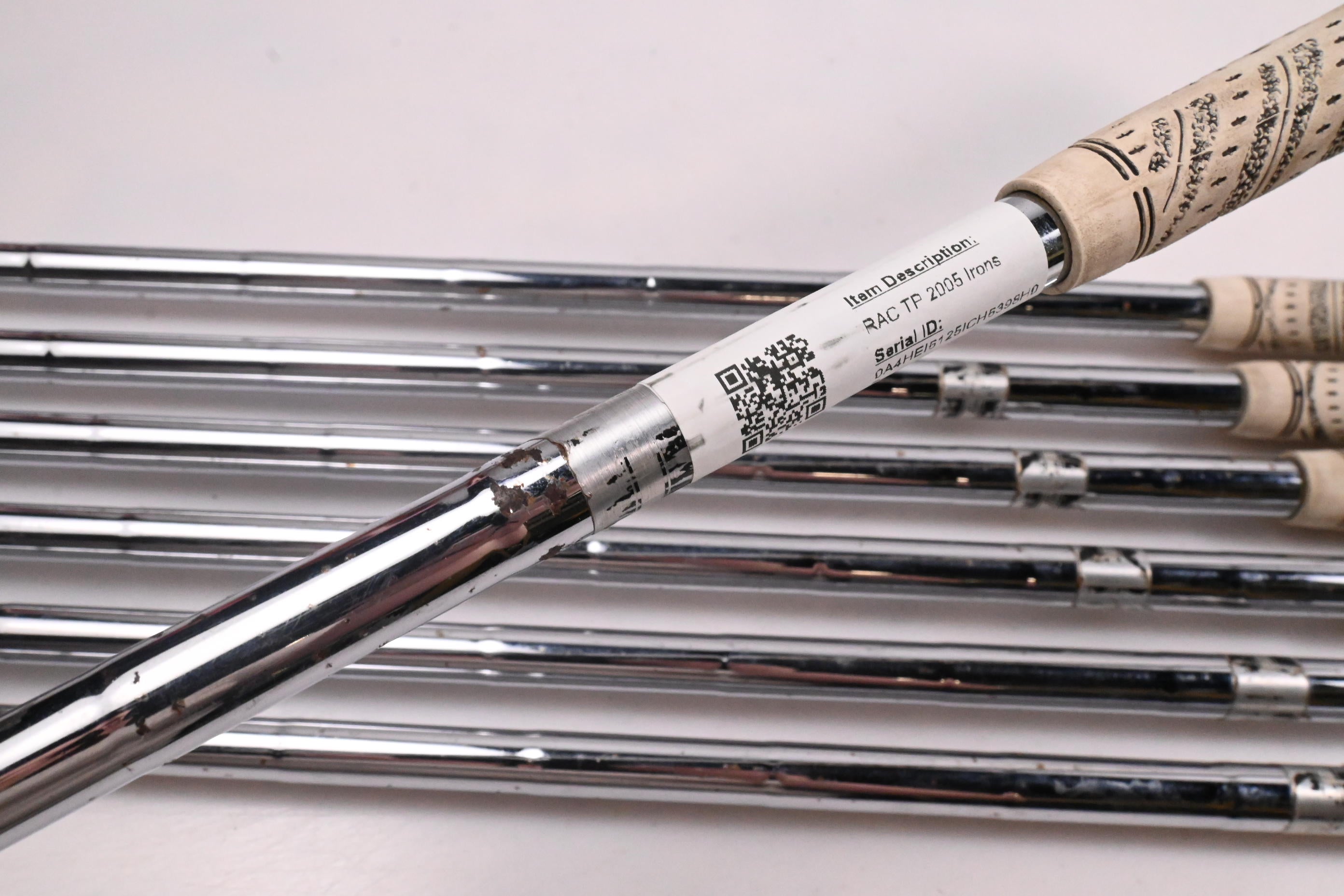 Taylormade RAC TP 2005 Irons / 4-PW / Stiff Flex Dynamic Gold Shafts