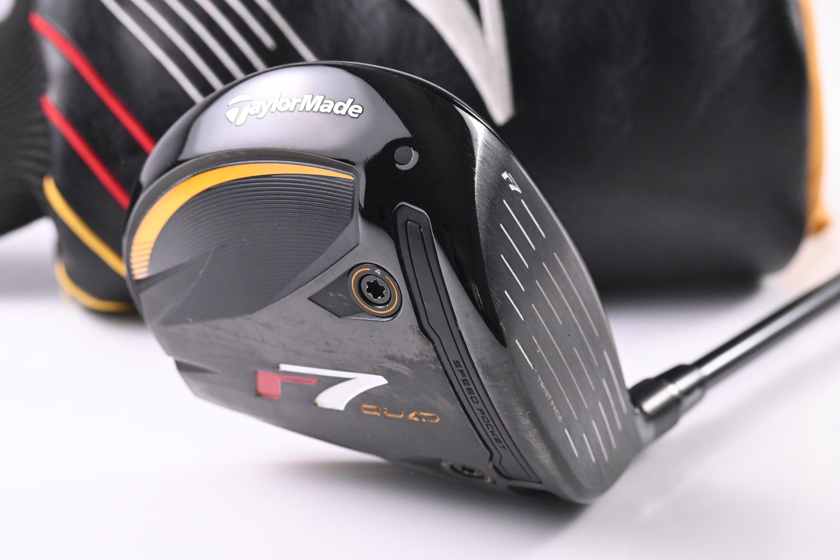Taylormade R7 Quad Mini Driver / 11.5 Degree / Stiff Flex Fujikura Speeder MD 6