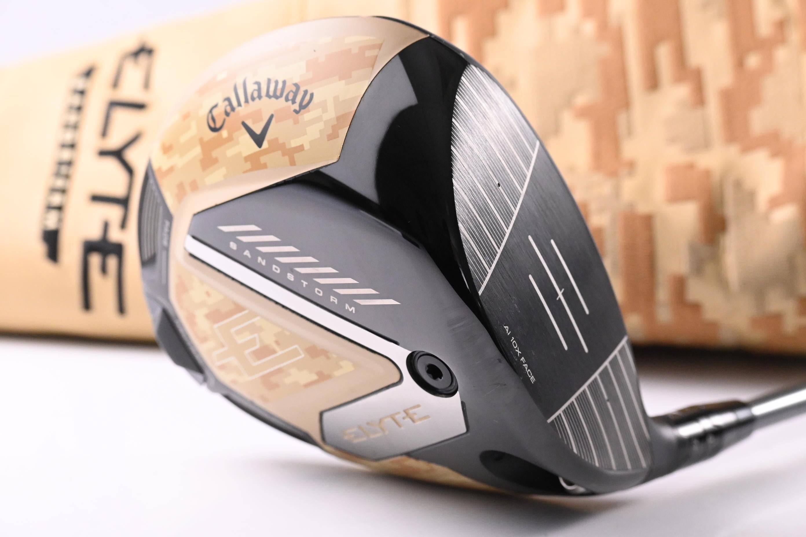 Callaway Elyte Sandstorm Driver / 10.5 Degree / Stiff Flex Denali Charcoal 50