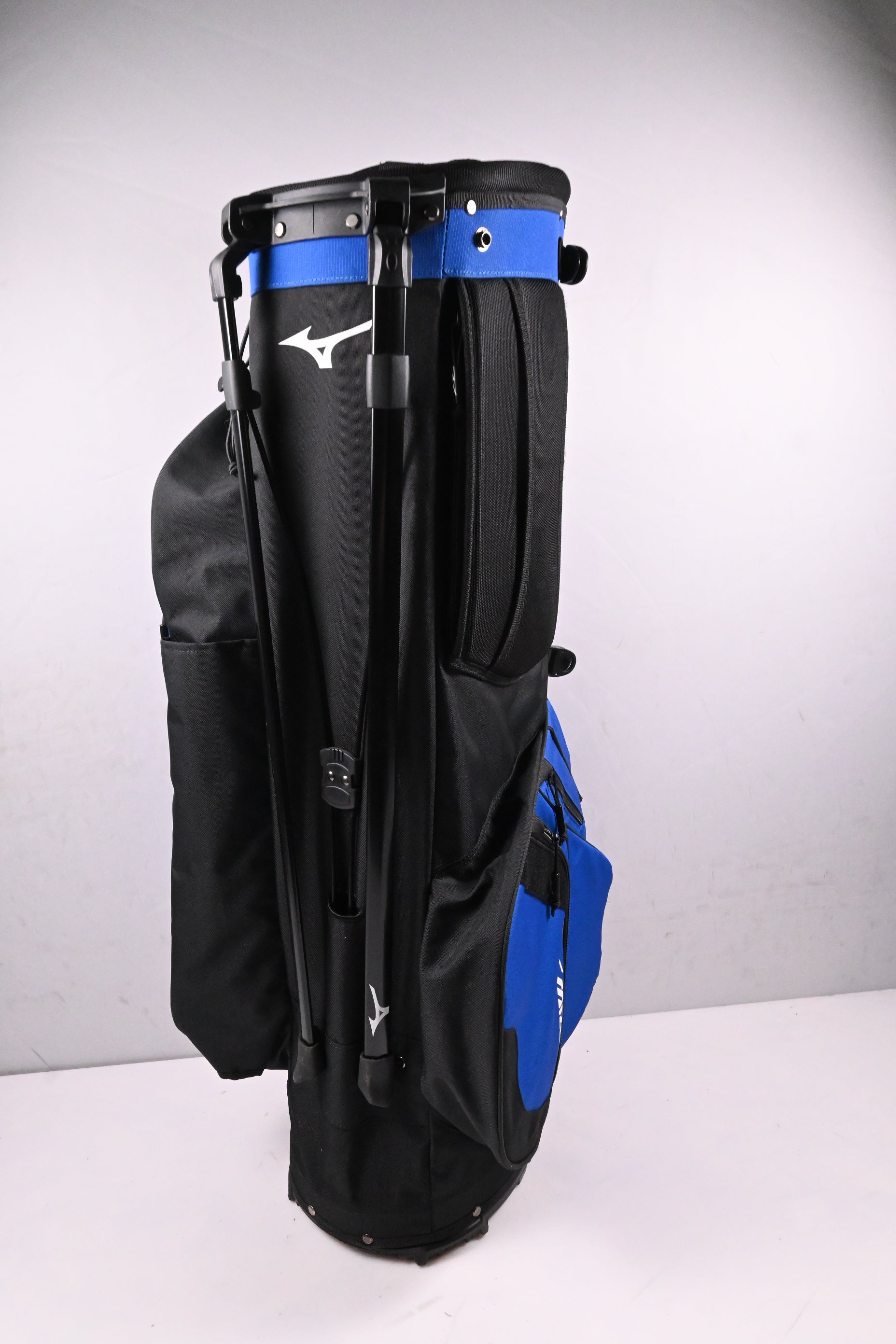 Mizuno BR-D4 Stand Bag / 6-Way Divider / Blue, Black