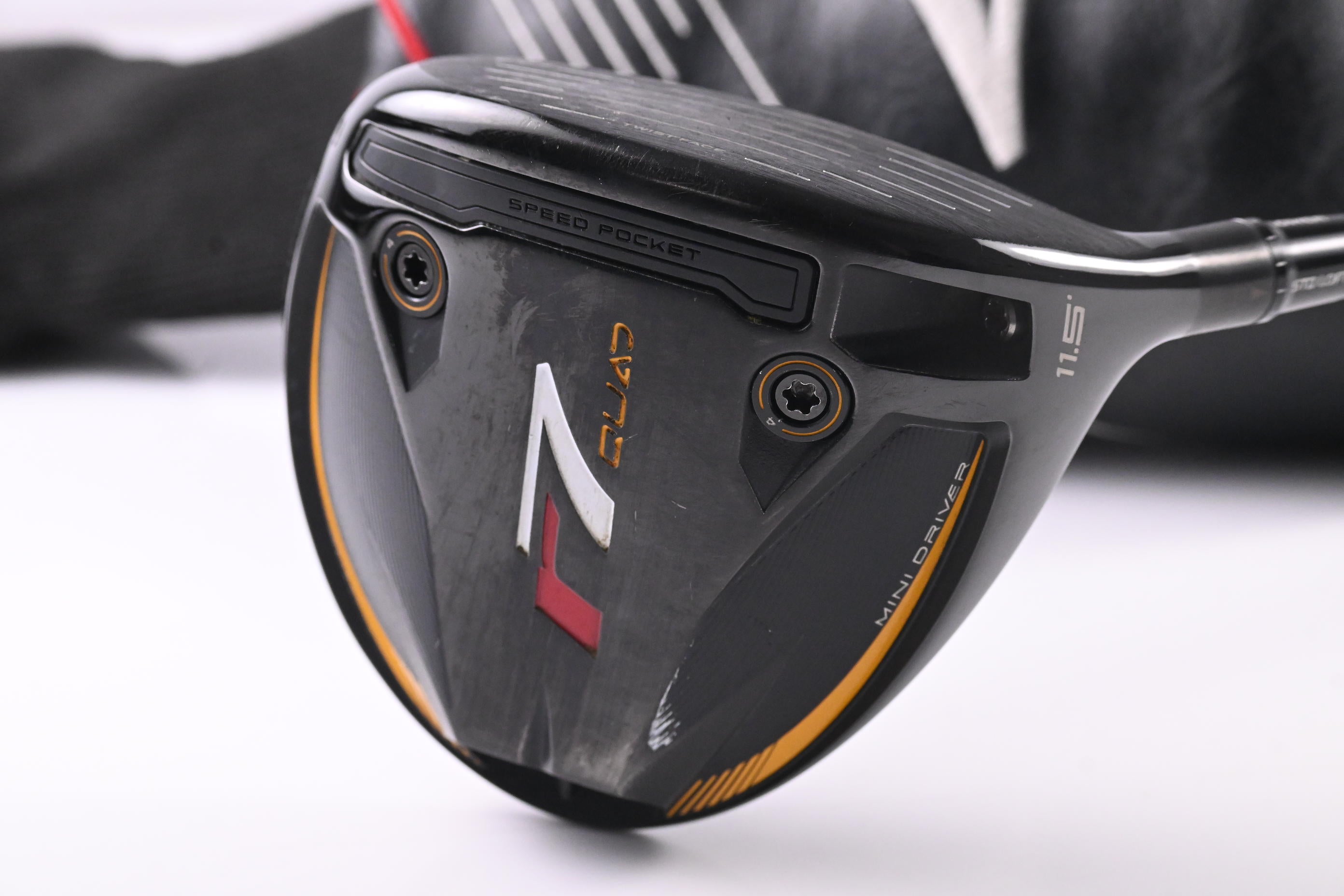 Taylormade R7 Quad Mini Driver / 11.5 Degree / Stiff Flex Fujikura Speeder MD 6