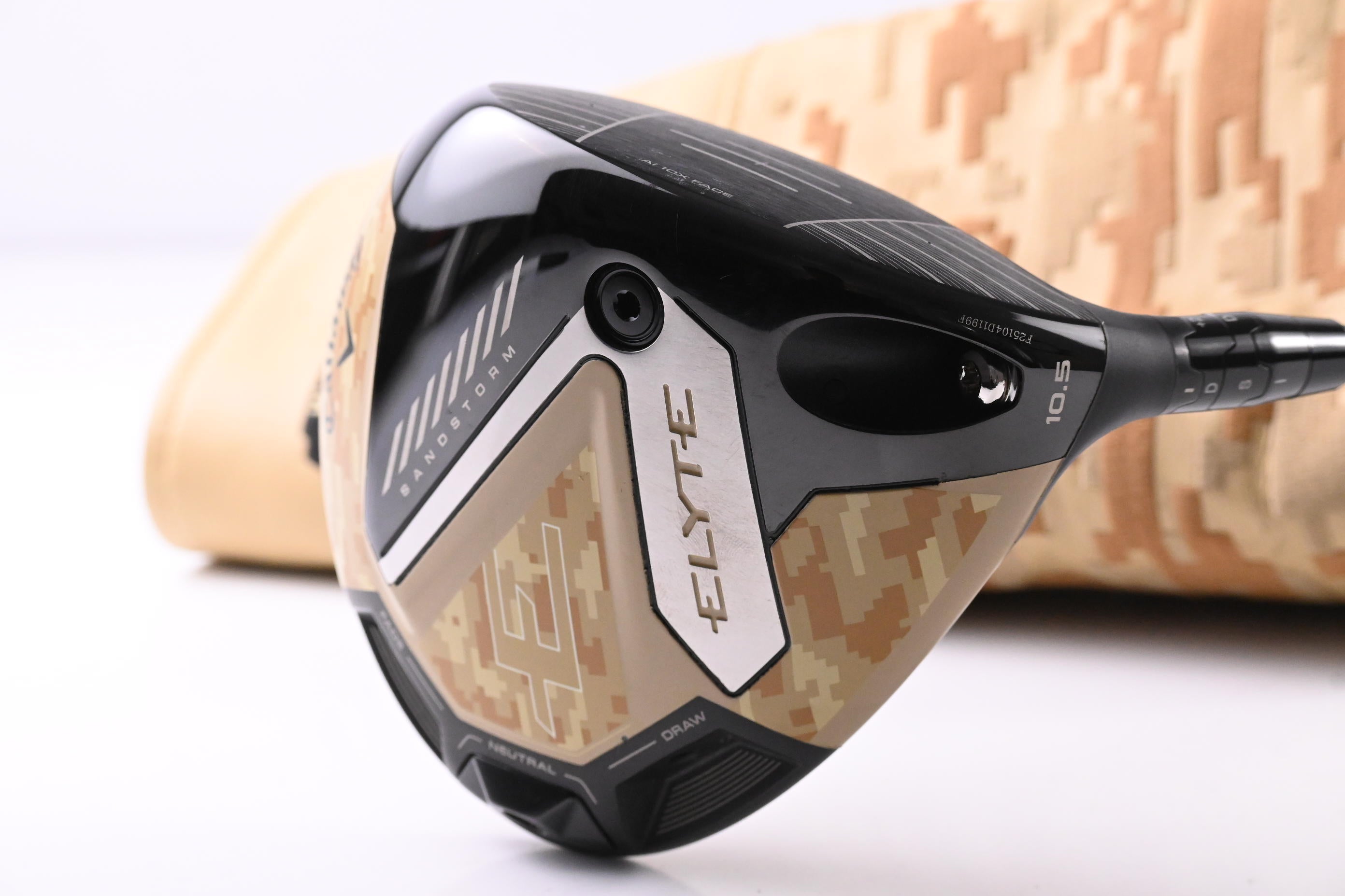 Callaway Elyte Sandstorm Driver / 10.5 Degree / Stiff Flex Denali Charcoal 50