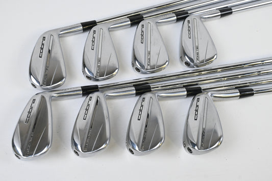 Cobra 2025 King Tec Irons / 4-PW+GW / Stiff Flex KBS S-Taper 120 Shafts