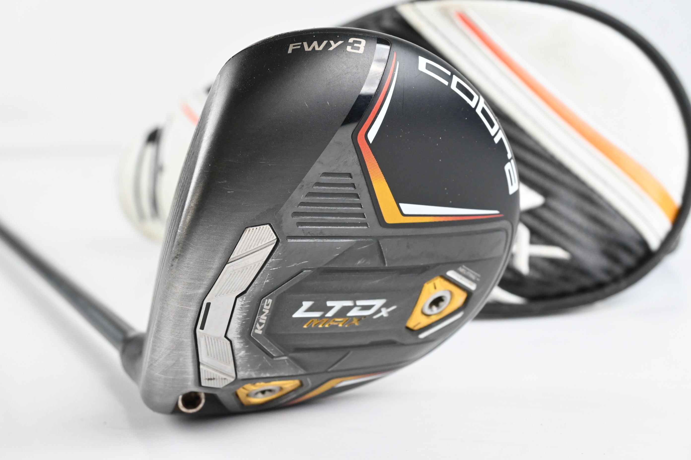 Left Hand Cobra LTDx Max #3 Wood / 15.5 Degree / Regular Flex HZRDUS Smoke iM10