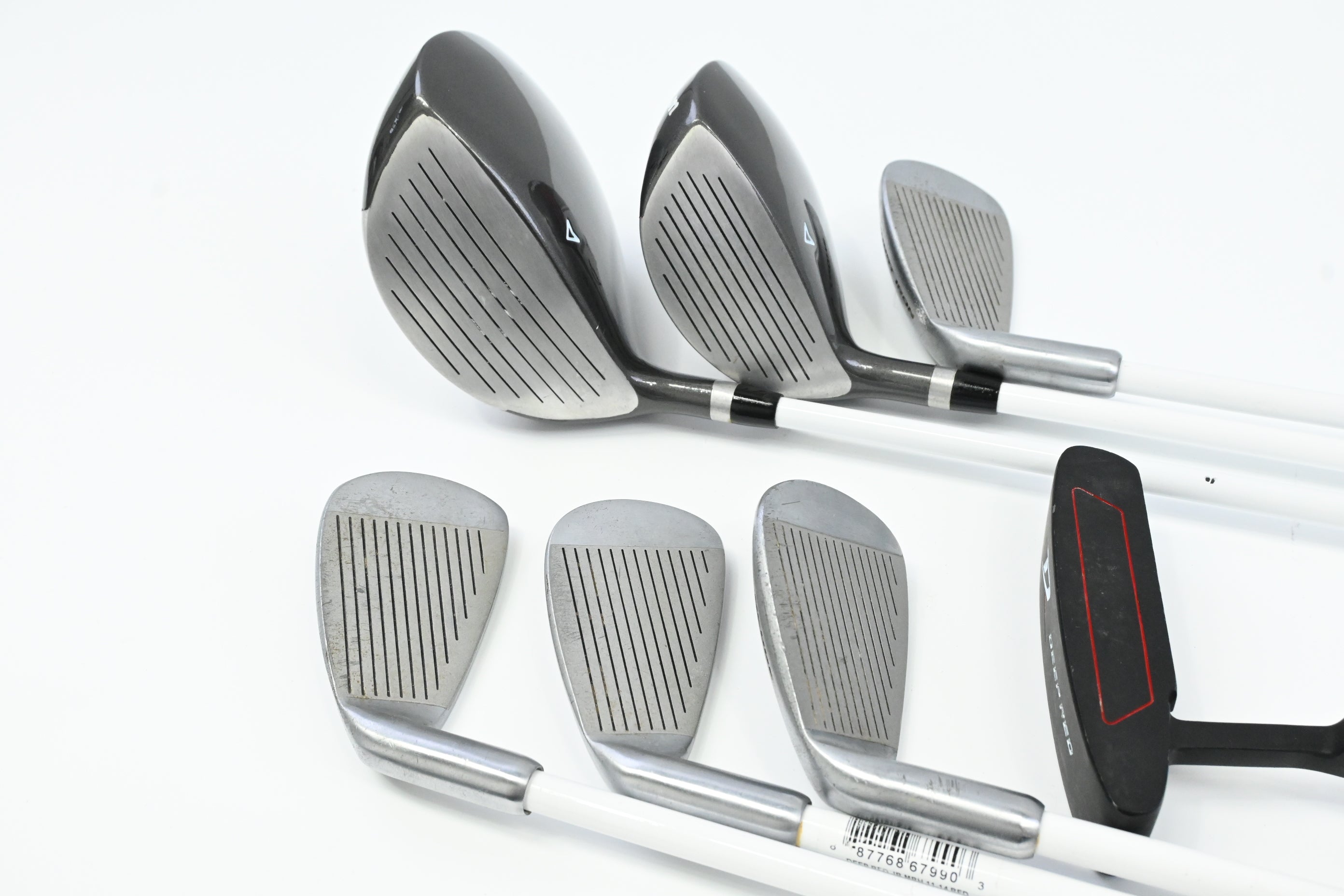 Junior Wilson Deep Red Package Set / Woods, Irons, Putter, Bag
