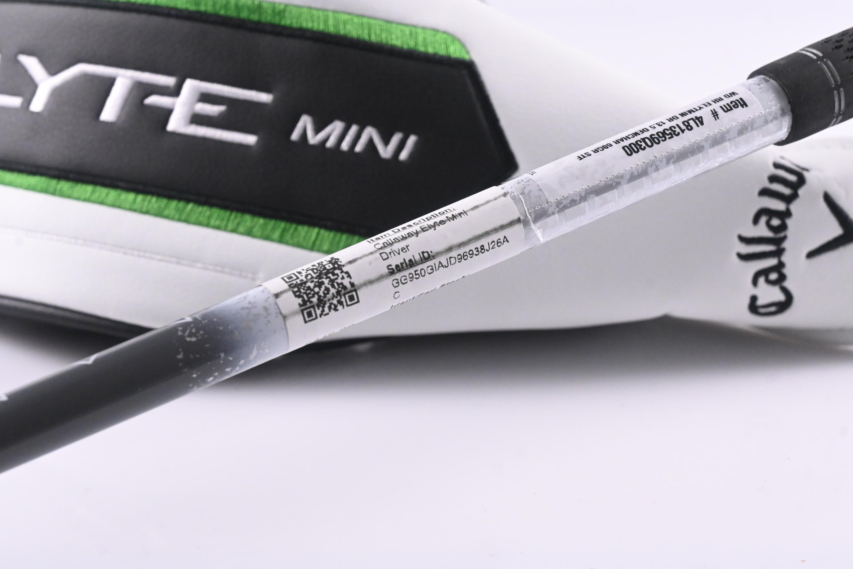 Callaway Elyte Mini Driver / 13.5 Degree / Stiff Flex Denali Charcoal 60 Shaft