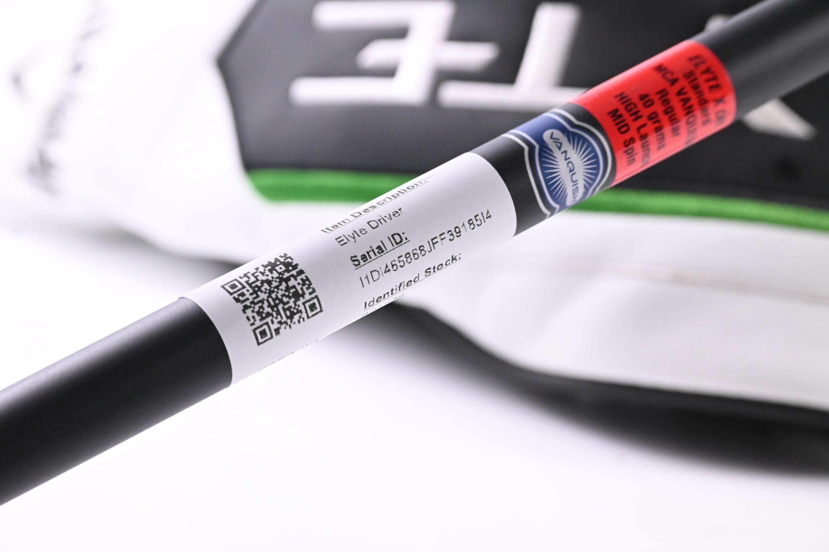 Callaway Elyte Driver / 10.5 Degree / Regular Flex Vanquish 4 Shaft