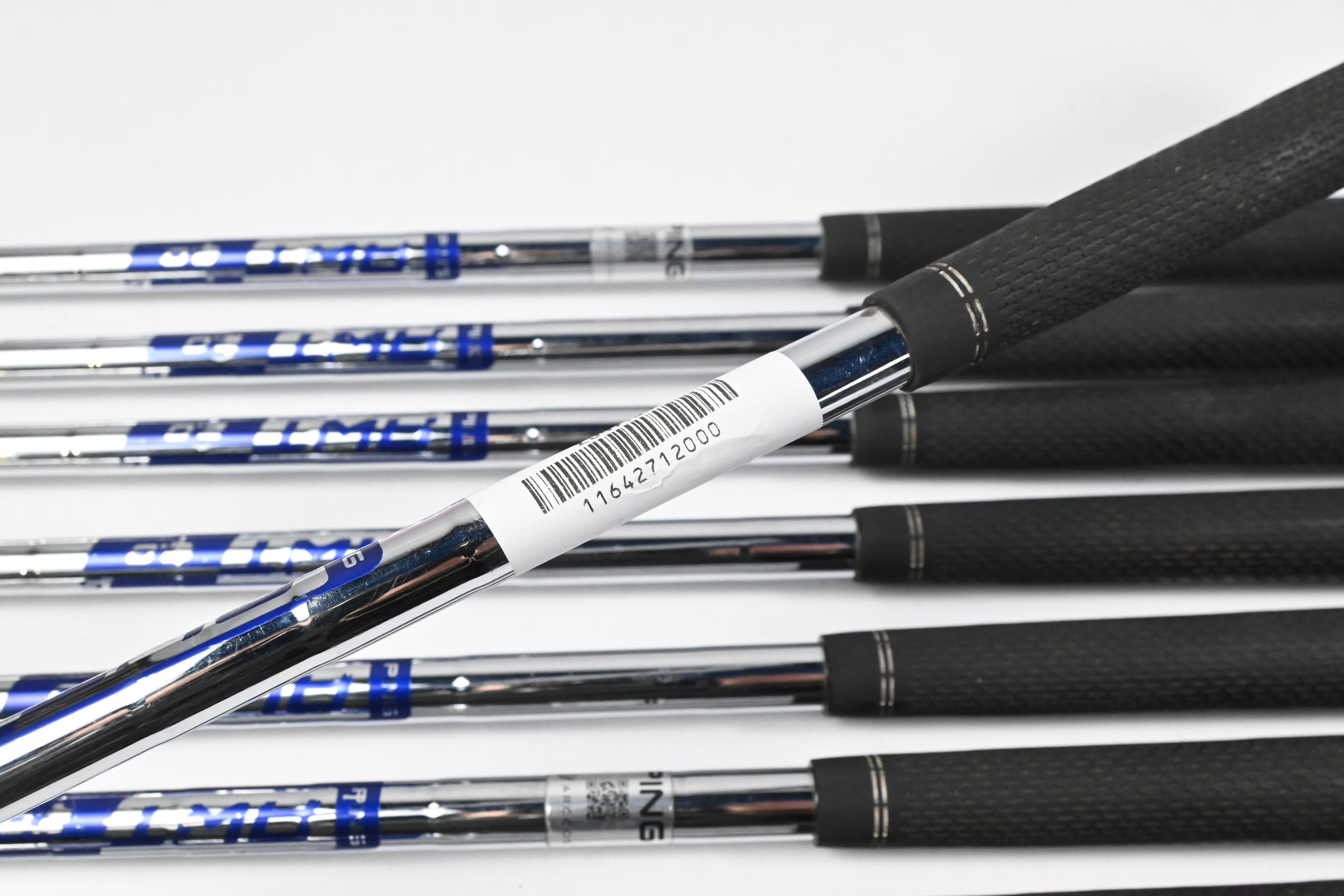 Ping G425 Irons / 5-PW+GW+SW / White Dot / Stiff Flex Ping AWT 2.0 Steel Shafts