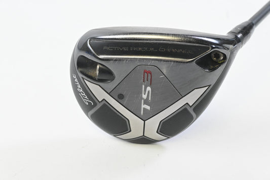 Titleist TS3 #3 Wood / 15 Degree / Stiff Flex HZRDUS Smoke Black 70 Shaft