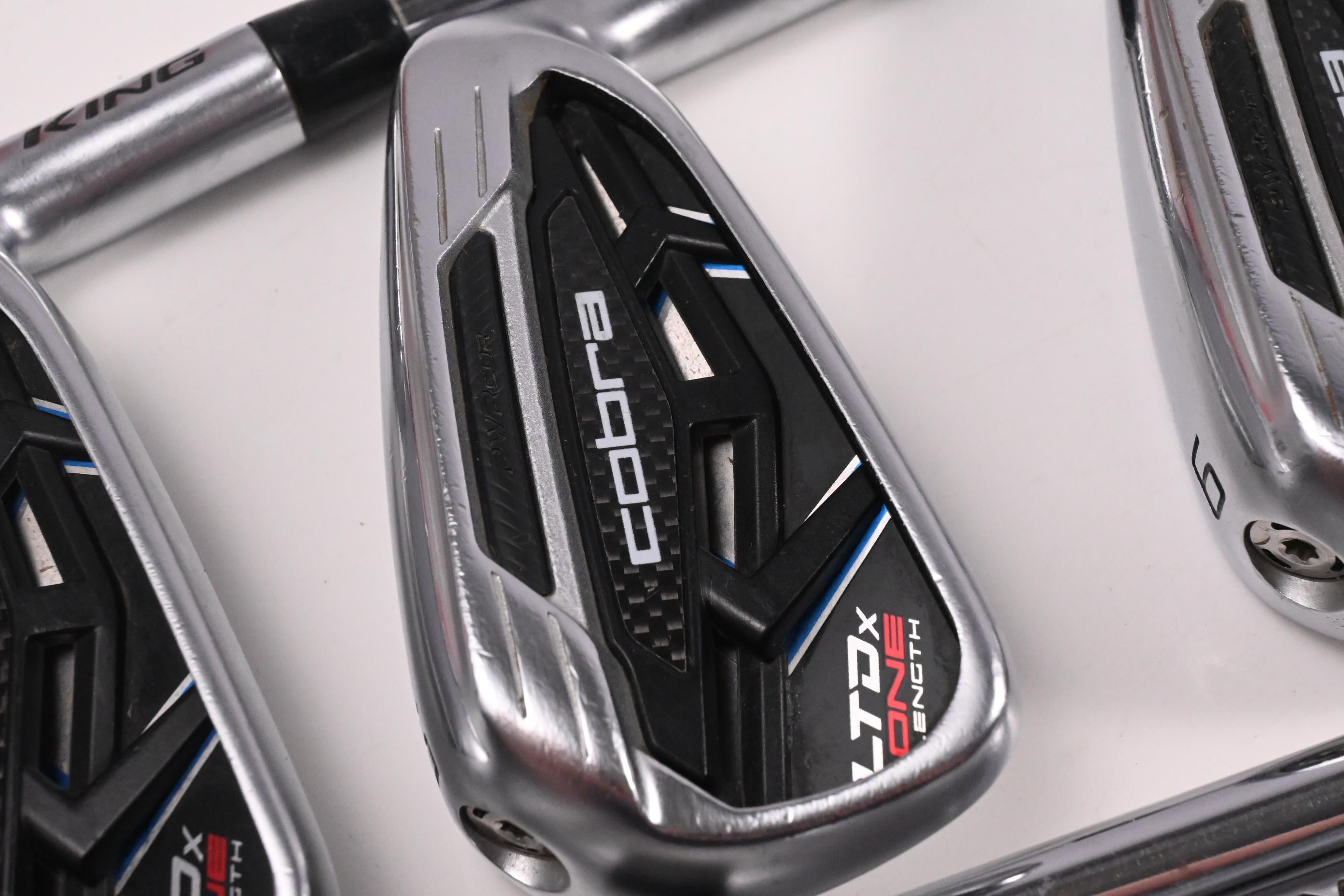 Cobra LTDx One Length Irons / 4-9I / Stiff Flex KBS Tour FLT 120 Shafts