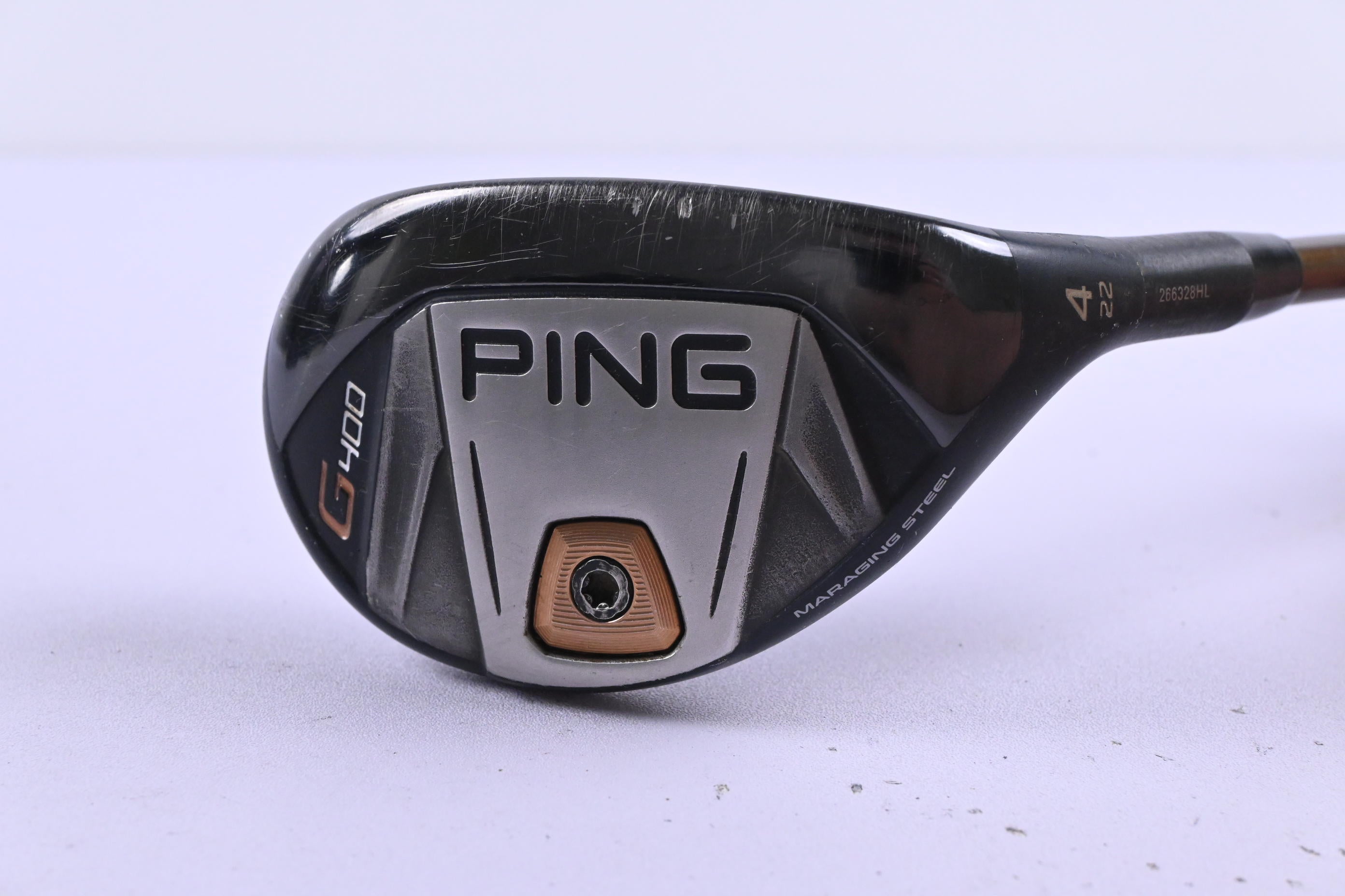 Ping G400 #4 Hybrid / 22 Degree / Regular Flex Ping Alta CB 70 shaft