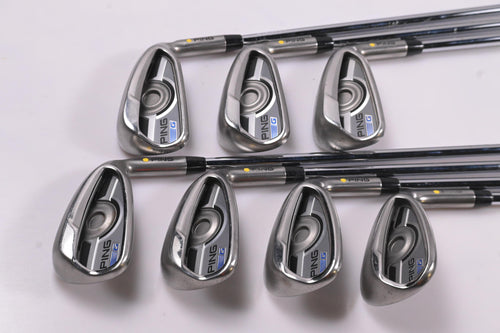 Ping G Series Irons / 5-PW+SW / Yellow Dot / Regular Flex Ping AWT 2.0 Shafts