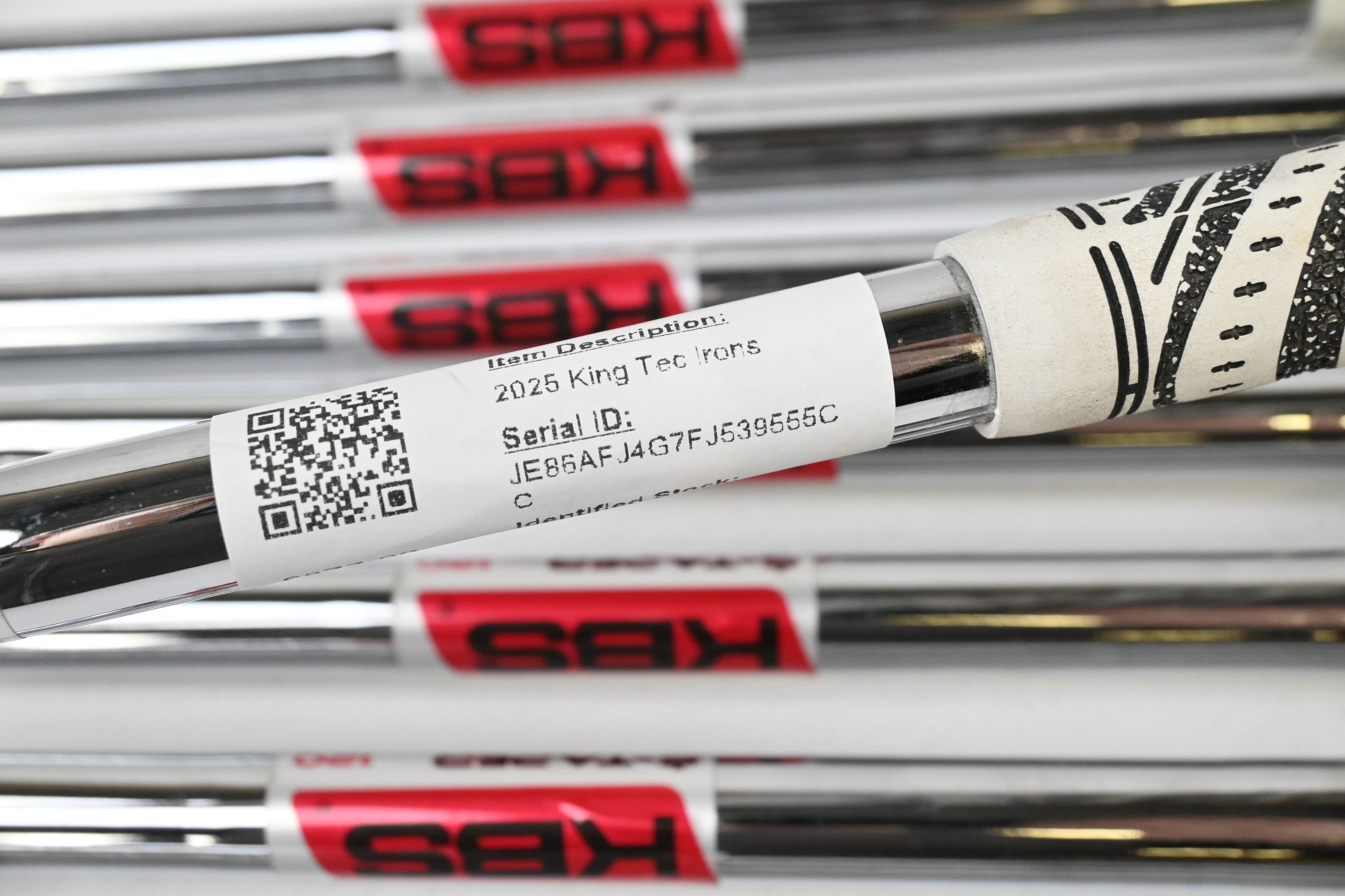 Cobra 2025 King Tec Irons / 4-PW+GW / Stiff Flex KBS S-Taper 120 Shafts