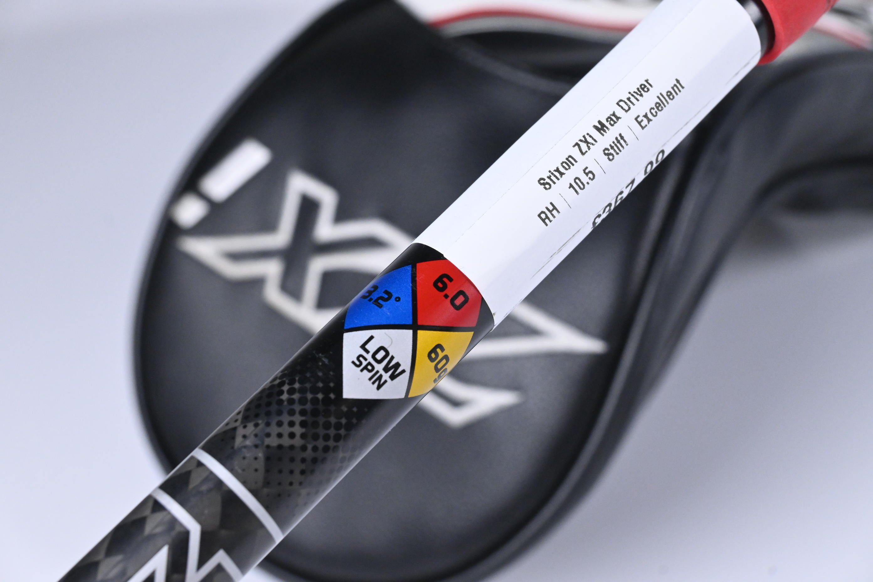 Srixon ZXi Max Driver / 10.5 Degree / Stiff Flex HZRDUS Black 60 Shaft