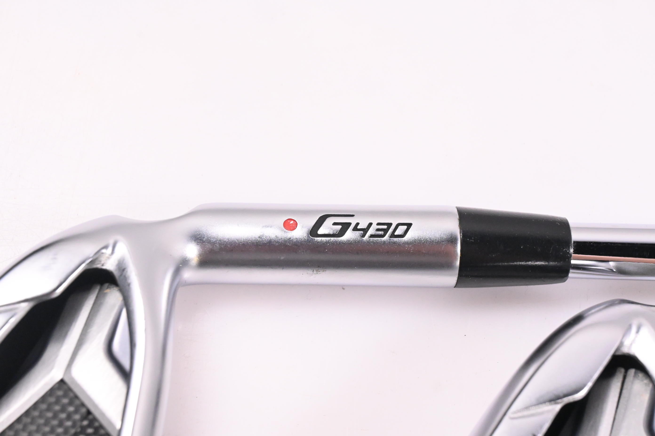 Ping G430 Irons / 5-PW / Red Dot / Regular Flex Ping AWT 2.0 Shafts