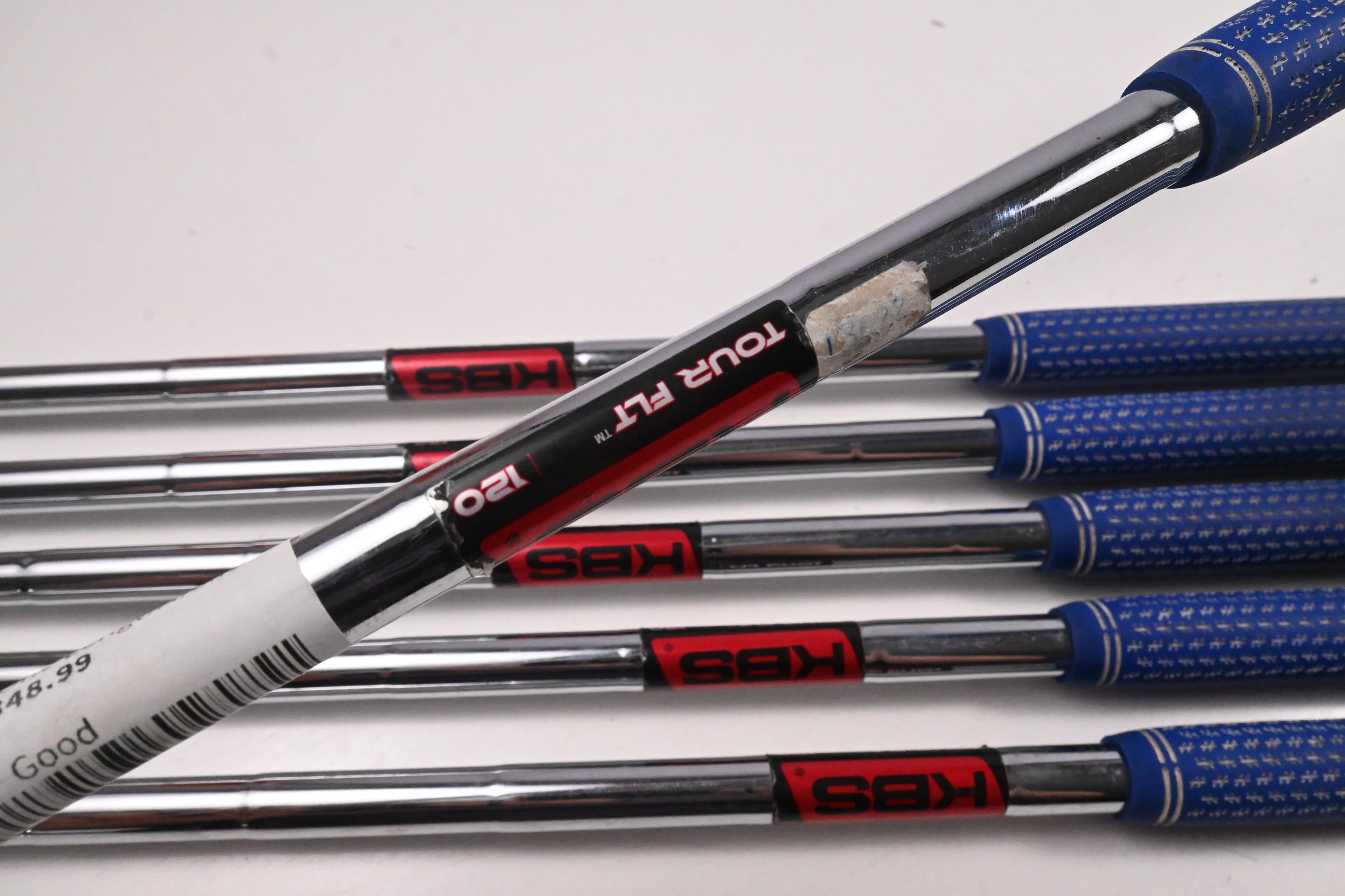 Cobra LTDx One Length Irons / 4-9I / Stiff Flex KBS Tour FLT 120 Shafts