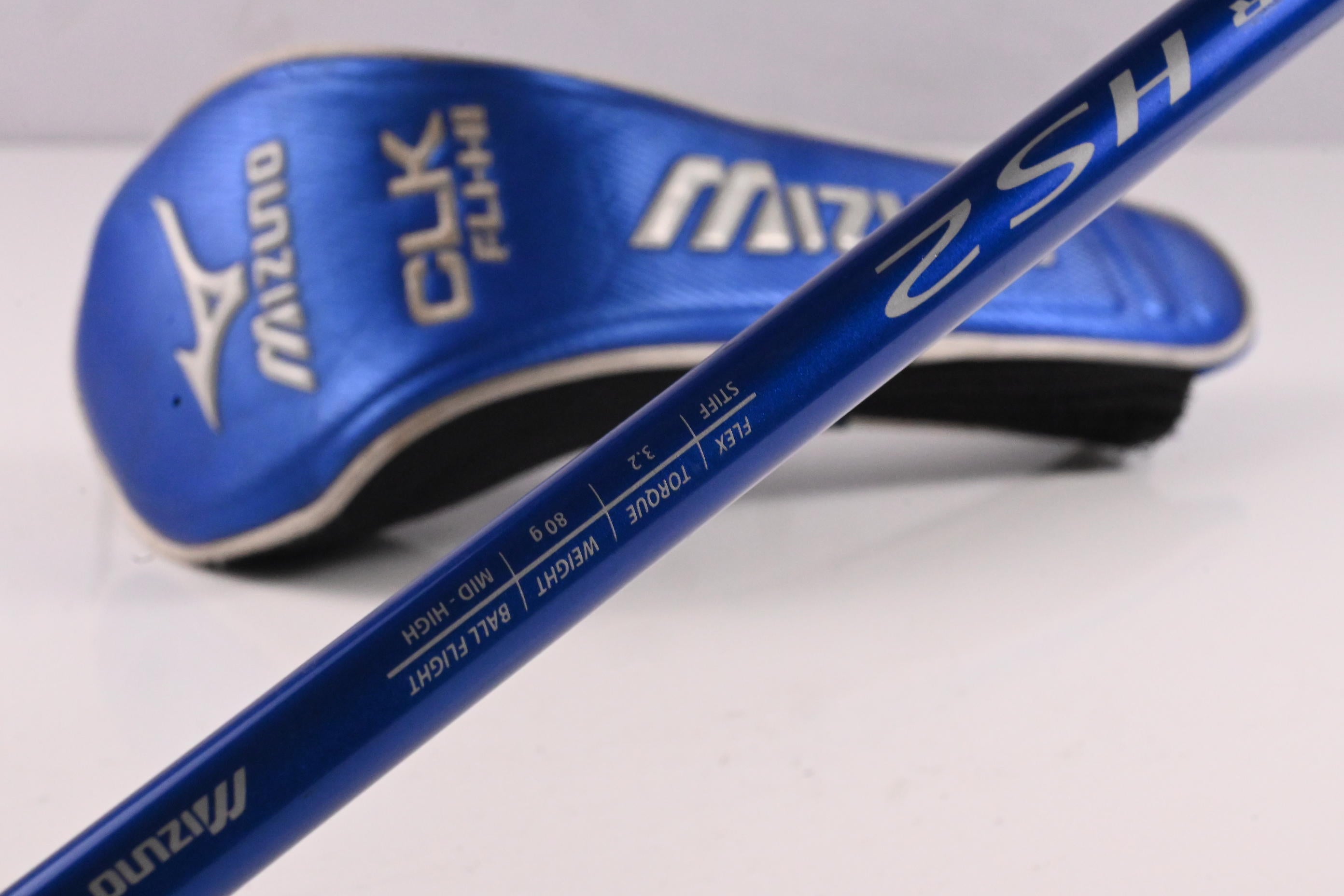 Mizuno CLK Fli-Hi #3 Hybrid / 20 Degree / Stiff Flex Mizuno HS2 80 Shaft