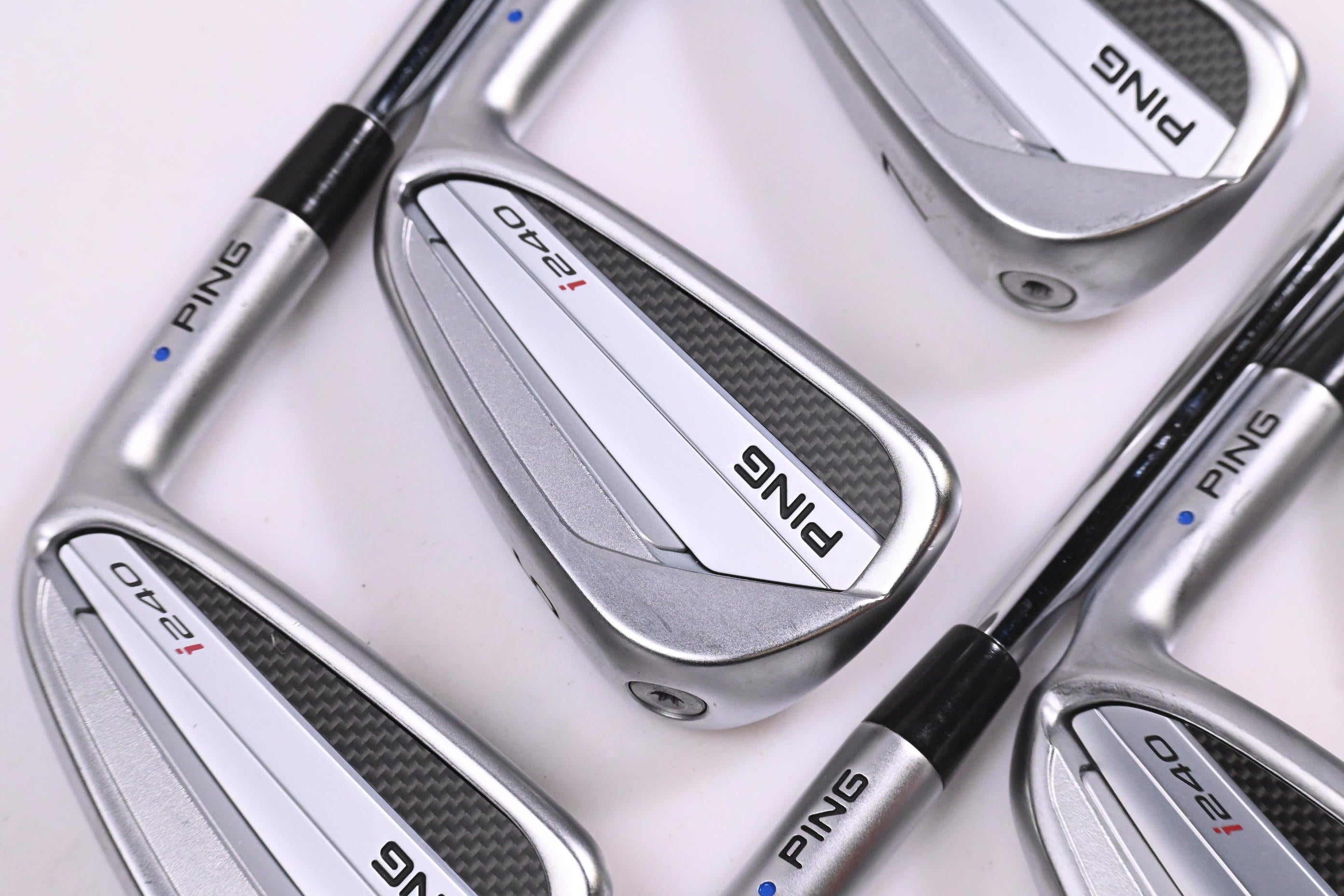 Ping I240 Irons / 5-PW / Blue Dot / Stiff Flex Dynamic Gold 120 S300 Shafts