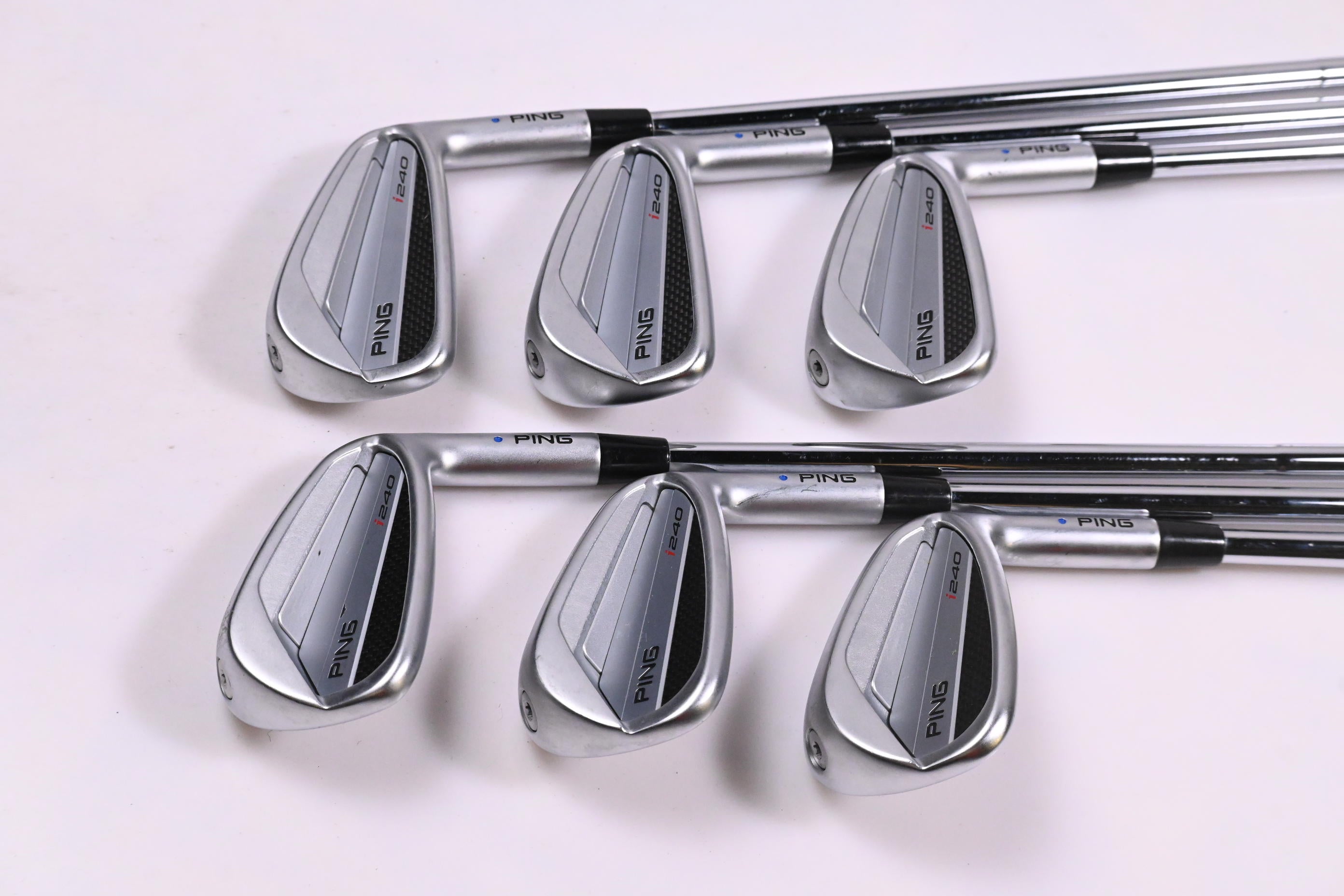 Ping I240 Irons / 5-PW / Blue Dot / Stiff Flex Dynamic Gold 120 S300 Shafts