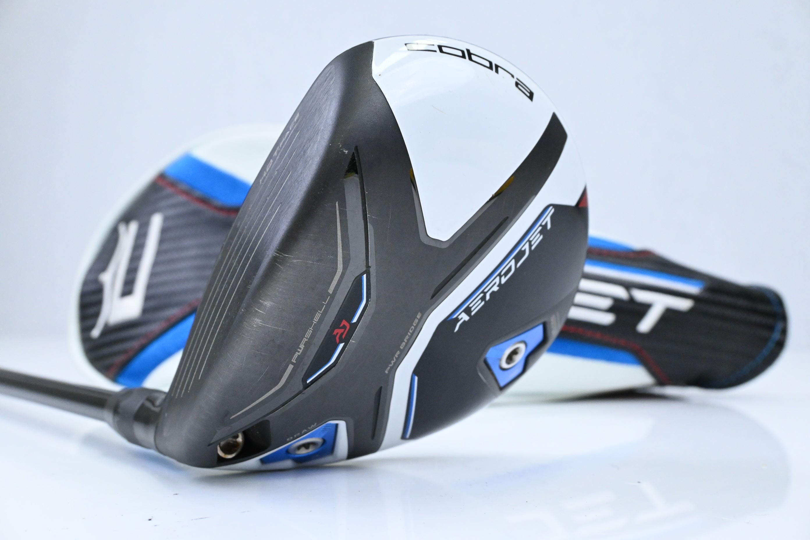 Left Hand Cobra Aerojet Max #3 Wood / 15.5 Degree / Regular Flex Kai'li Blue 60