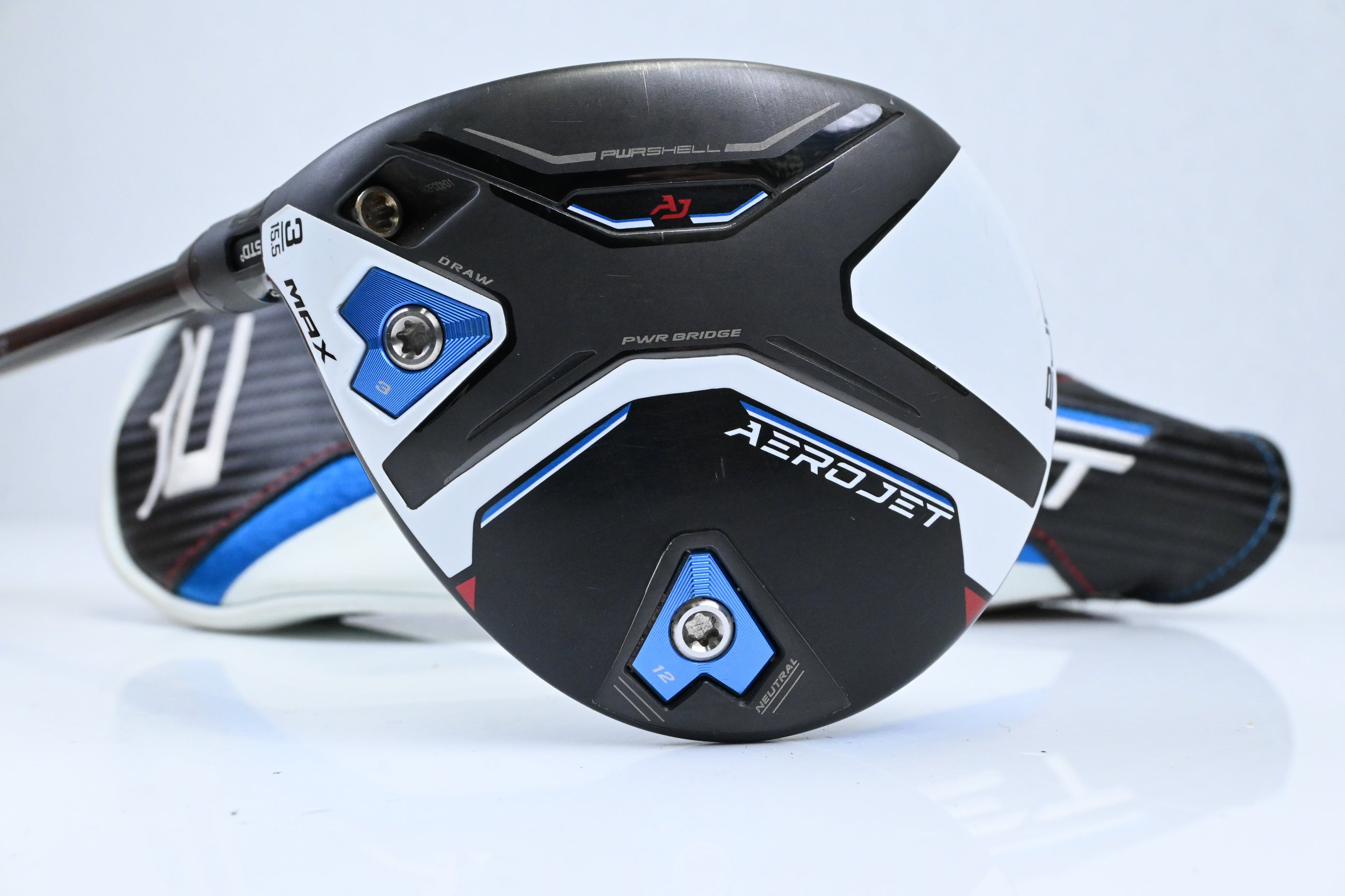 Left Hand Cobra Aerojet Max #3 Wood / 15.5 Degree / Regular Flex Kai'li Blue 60
