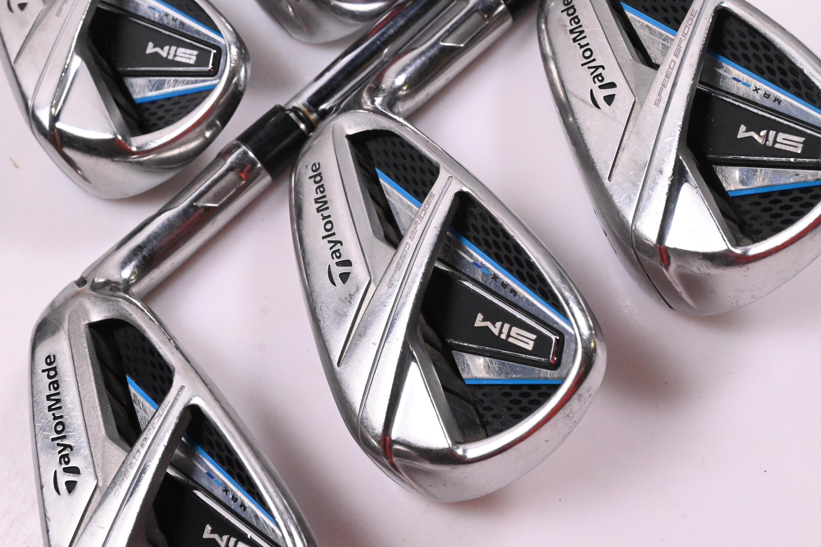 Taylormade SIM Max Irons / 5-9i / Regular Flex KBS Tour 90 Shaft