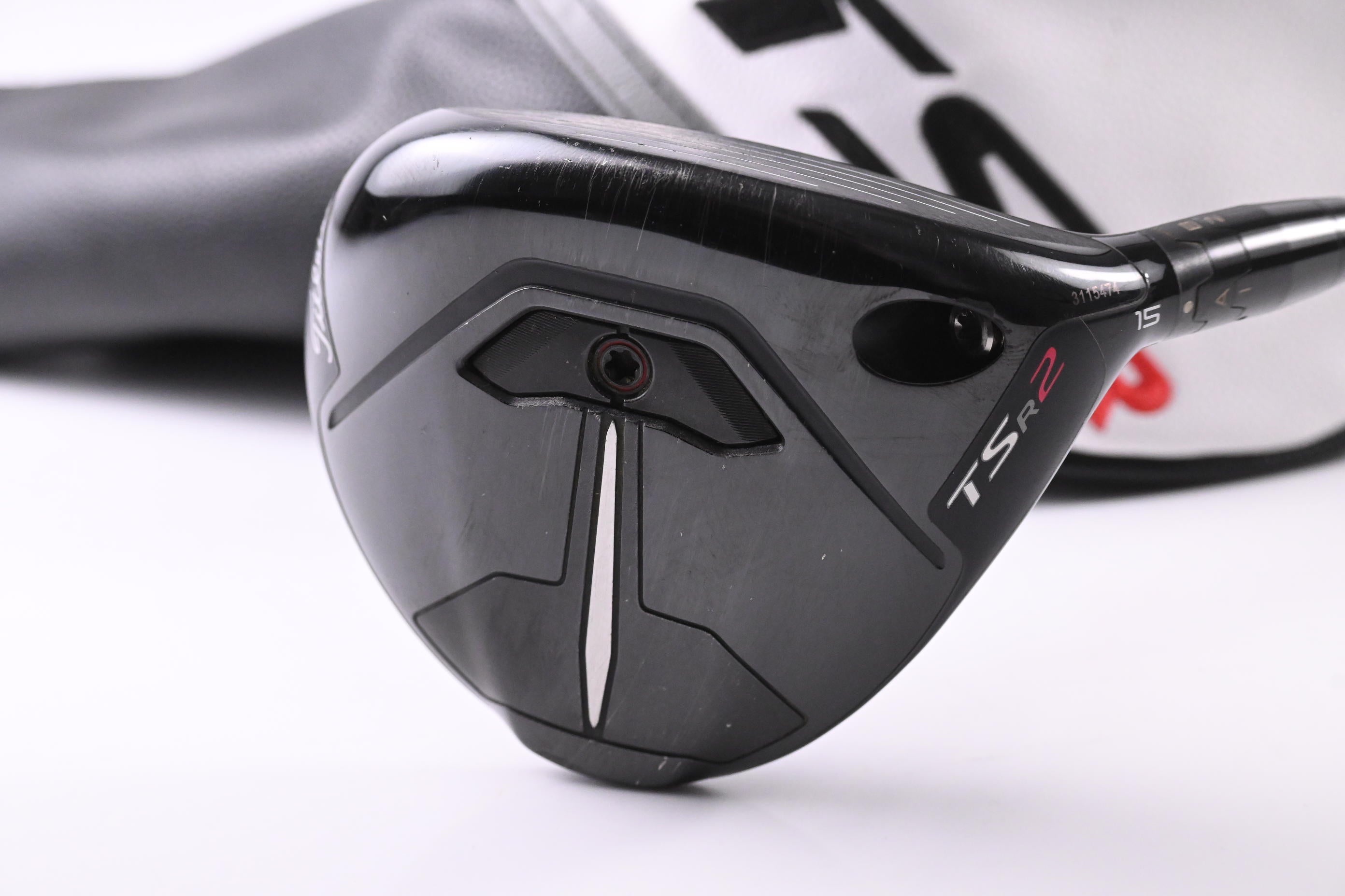 Titleist TSR2 #3 Wood / 15 Degree / Stiff Flex HZRDUS Gen4 Black 70 Shaft