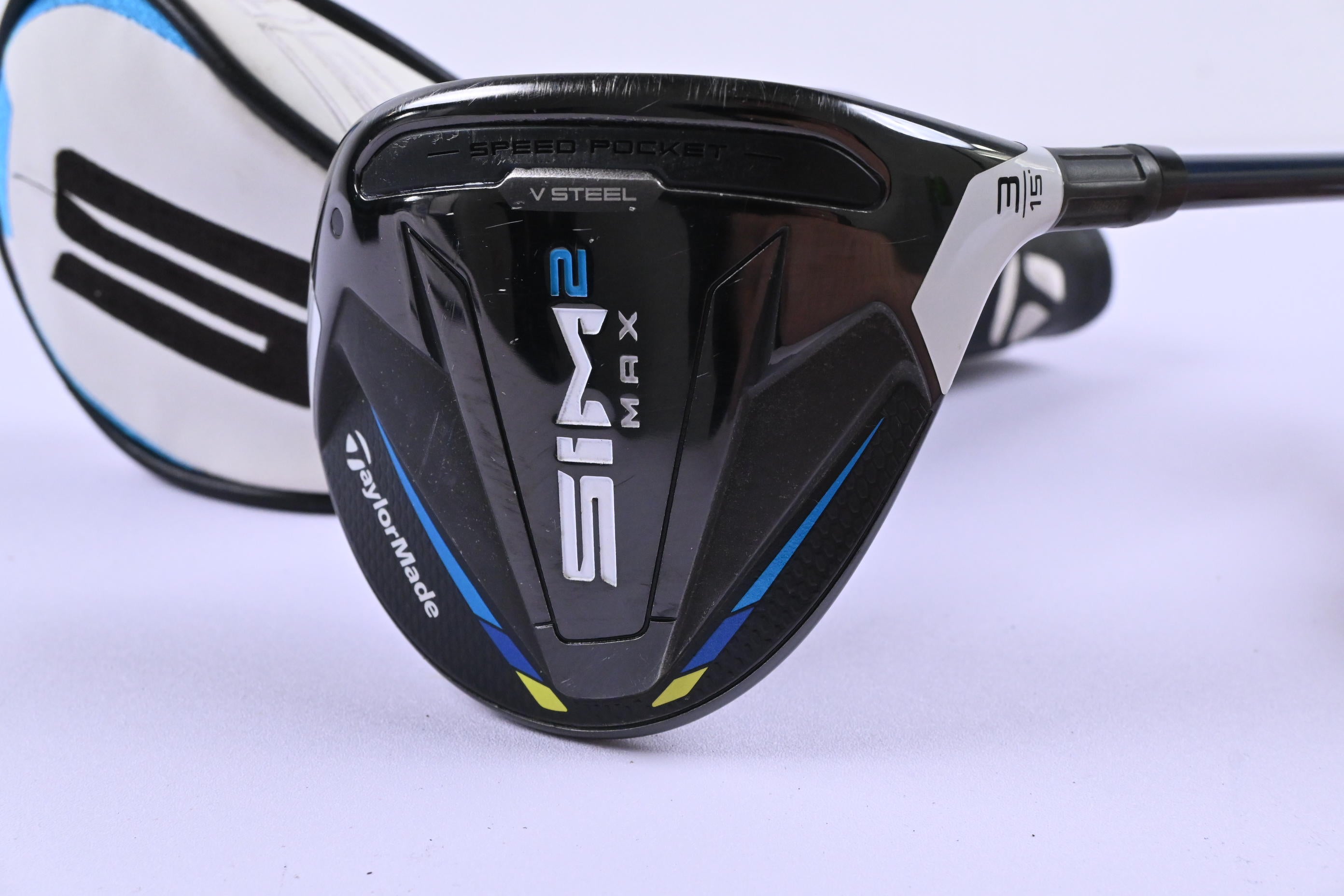 Taylormade SIM2 Max #3 Wood / 15 Degree / Regular Flex Fujikura Ventus Blue 5