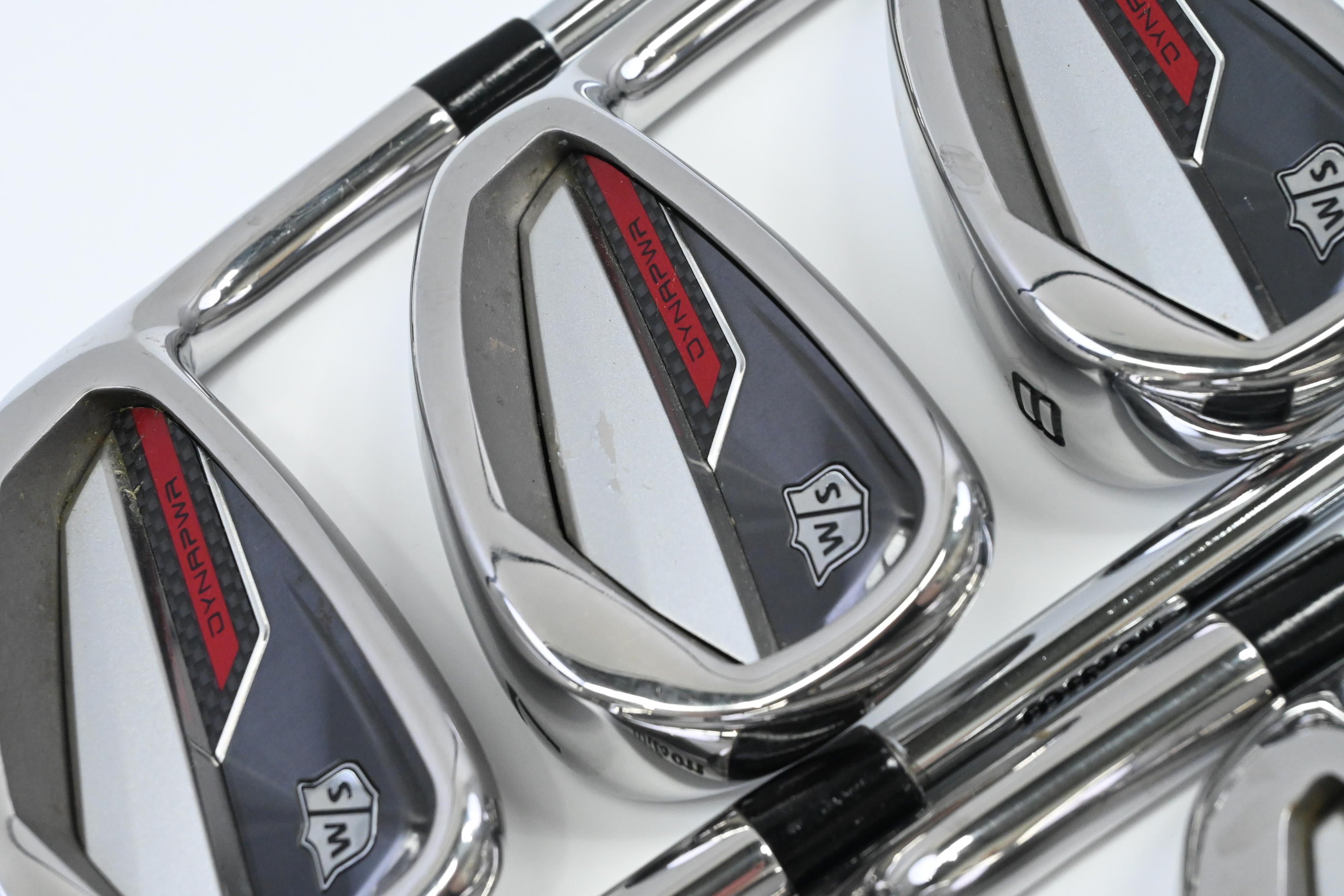 Wilson Dynapower 2023 Irons / 6-PW+GW+SW / Stiff Flex KBS Tour Lite Shafts