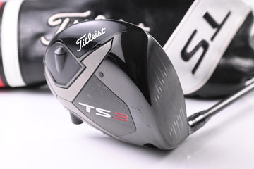 Titleist TS3 Driver / 9.5 Degree / Stiff Flex HZRDUS Smoke Black 60 Shaft
