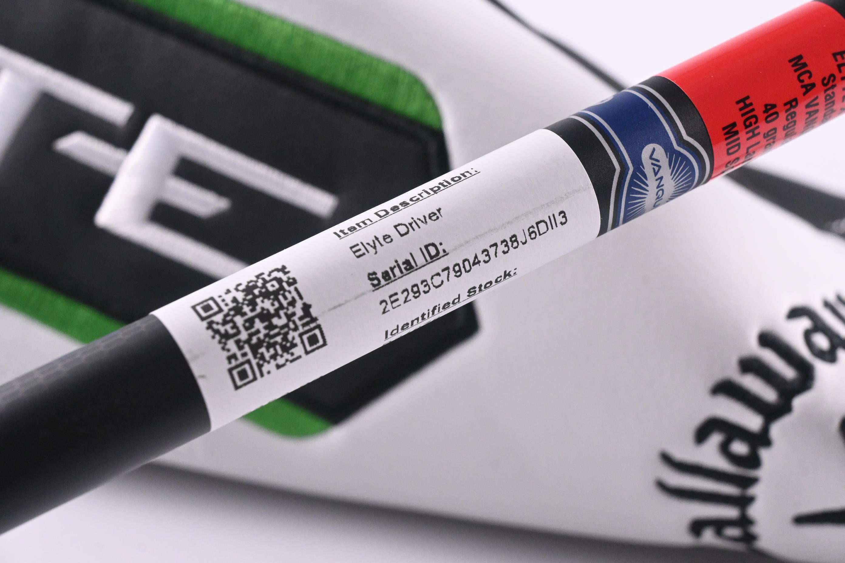 Callaway Elyte Driver / 10.5 Degree / Regular Flex Vanquish 4 Shaft