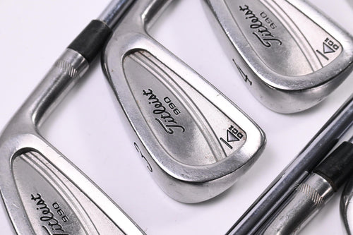 Titleist DCI 990 Irons / 2-PW / Stiff Flex Dynamic Gold S300 Shafts