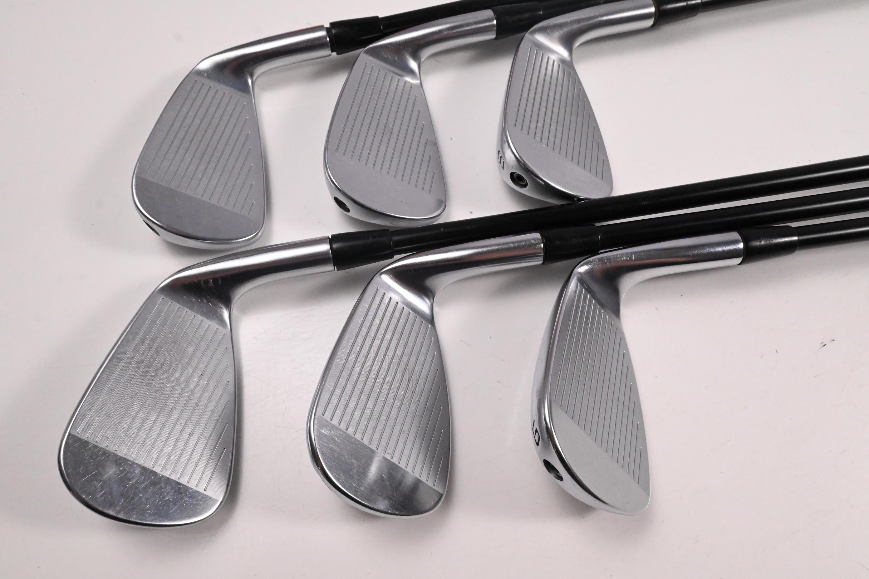 Left Hand Cobra Forged Tec X Irons / 6-PW+GW / Senior Flex KBS PGI 65 Shafts