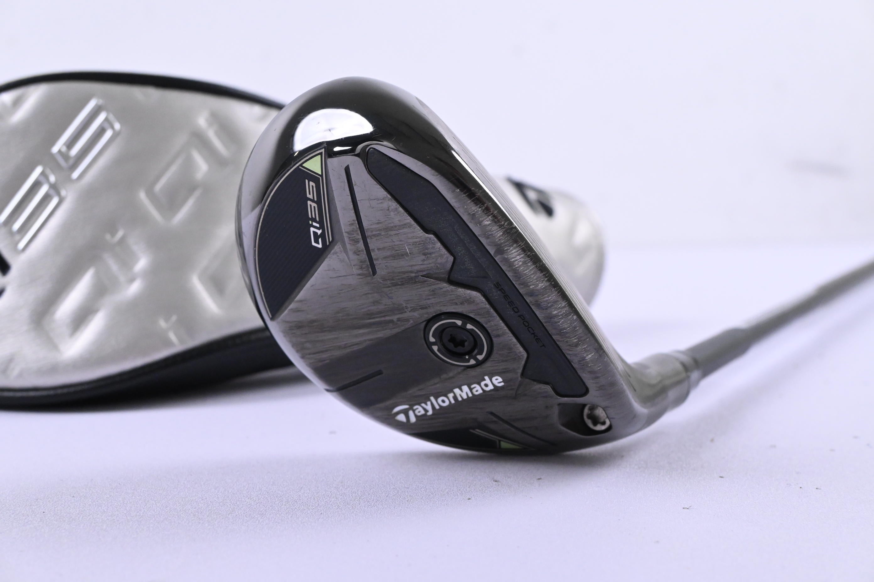 Taylormade Qi35 #4 Hybrid / 22 Degree / Regular Flex Ventus Blue 6 Shaft