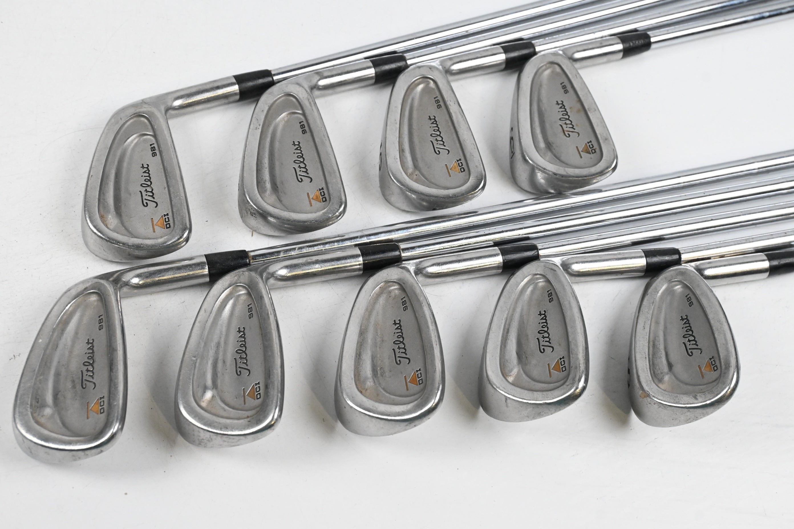Titleist DCI 981 Irons / 3-PW+SW / Regular Flex T Spec Shafts