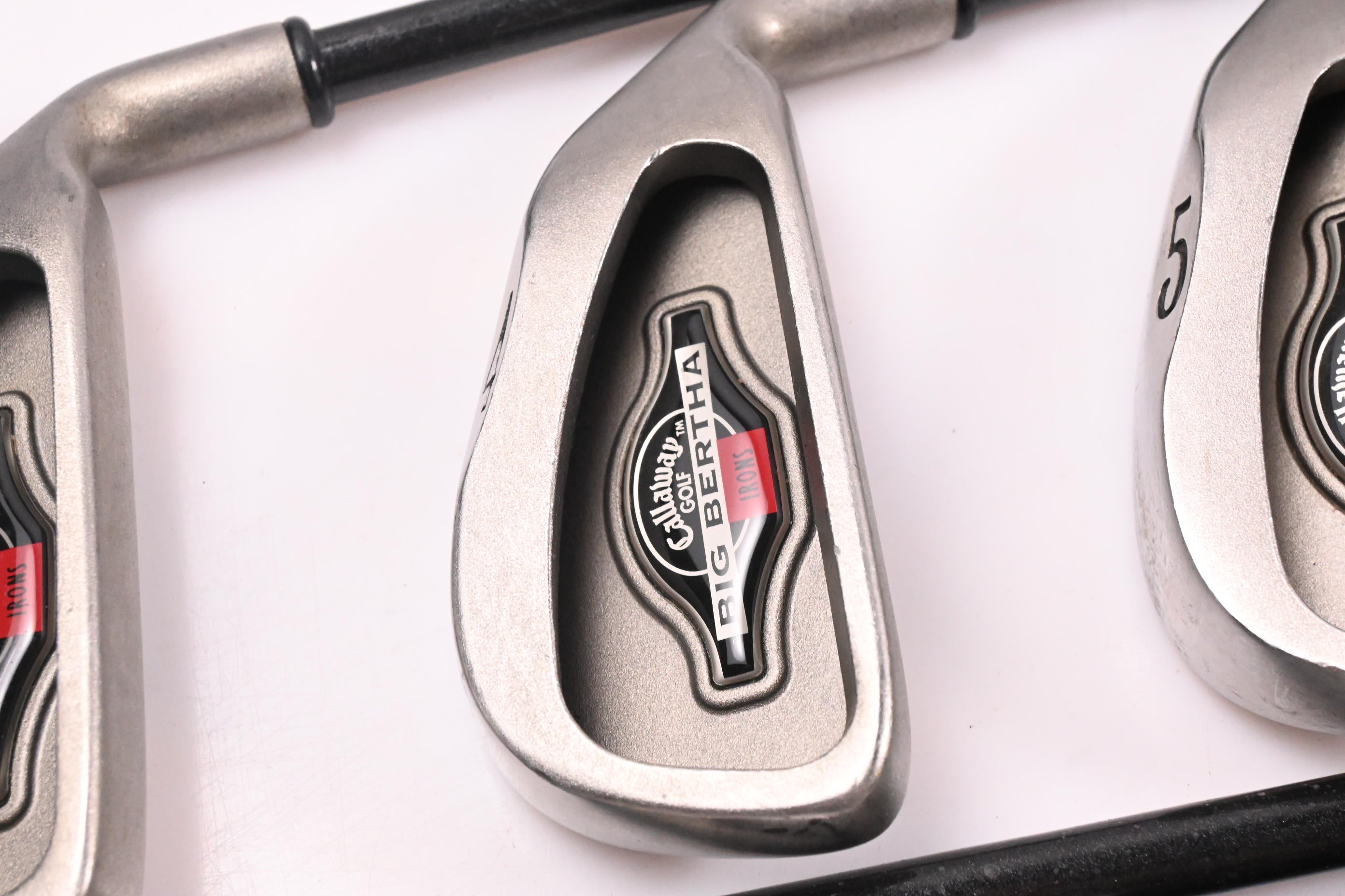 Callaway Big Bertha 1996 Irons / 3-PW+SW / Regular Flex Callaway RCH 96 Shafts