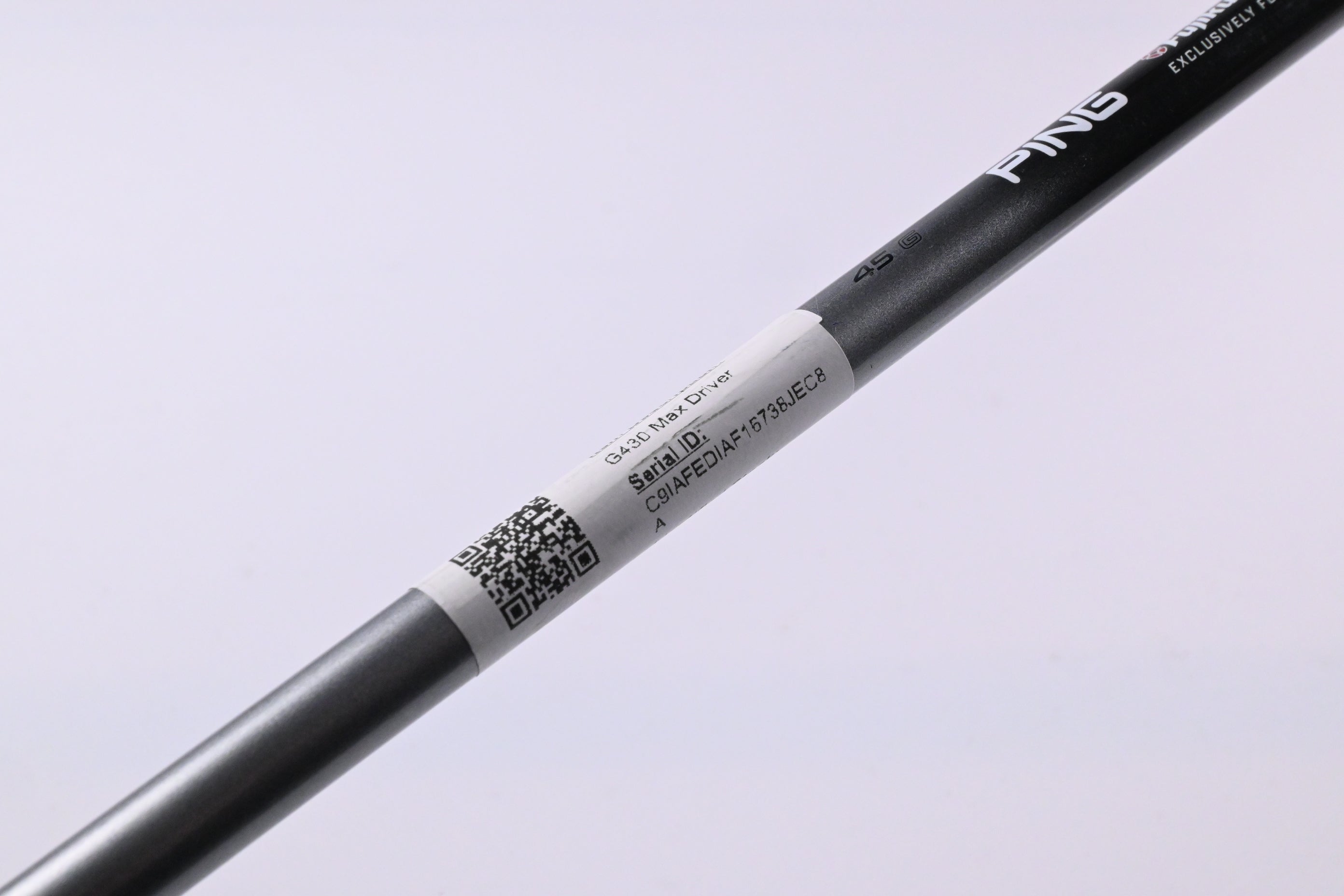 Ping G430 Max Driver / 12 Degree / Senior Flex Ping Alta Quick 45 Shaft