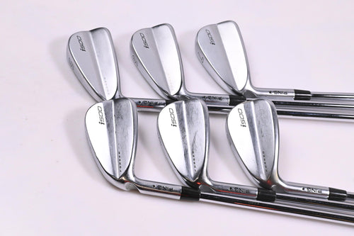 Left Hand Ping i500 Irons / 5-PW / Black Dot / Regular Flex Project X LZ 115 Shafts