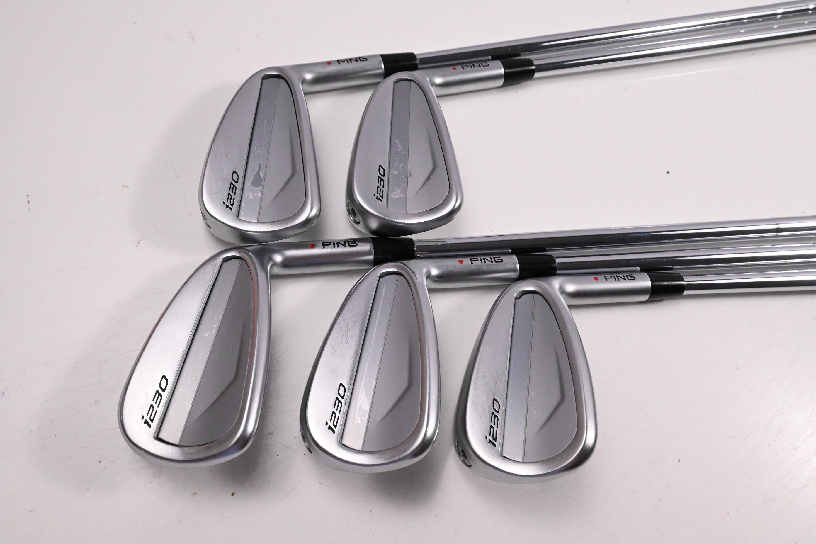 Ping i230 Irons / 6-PW / Red Dot / Stiff Flex Dynamic Gold 105 S300 Shafts